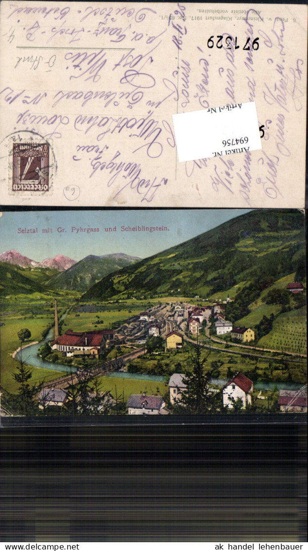 694756 Selztal Selzthal Steiermark gel Eulenbach Vitis