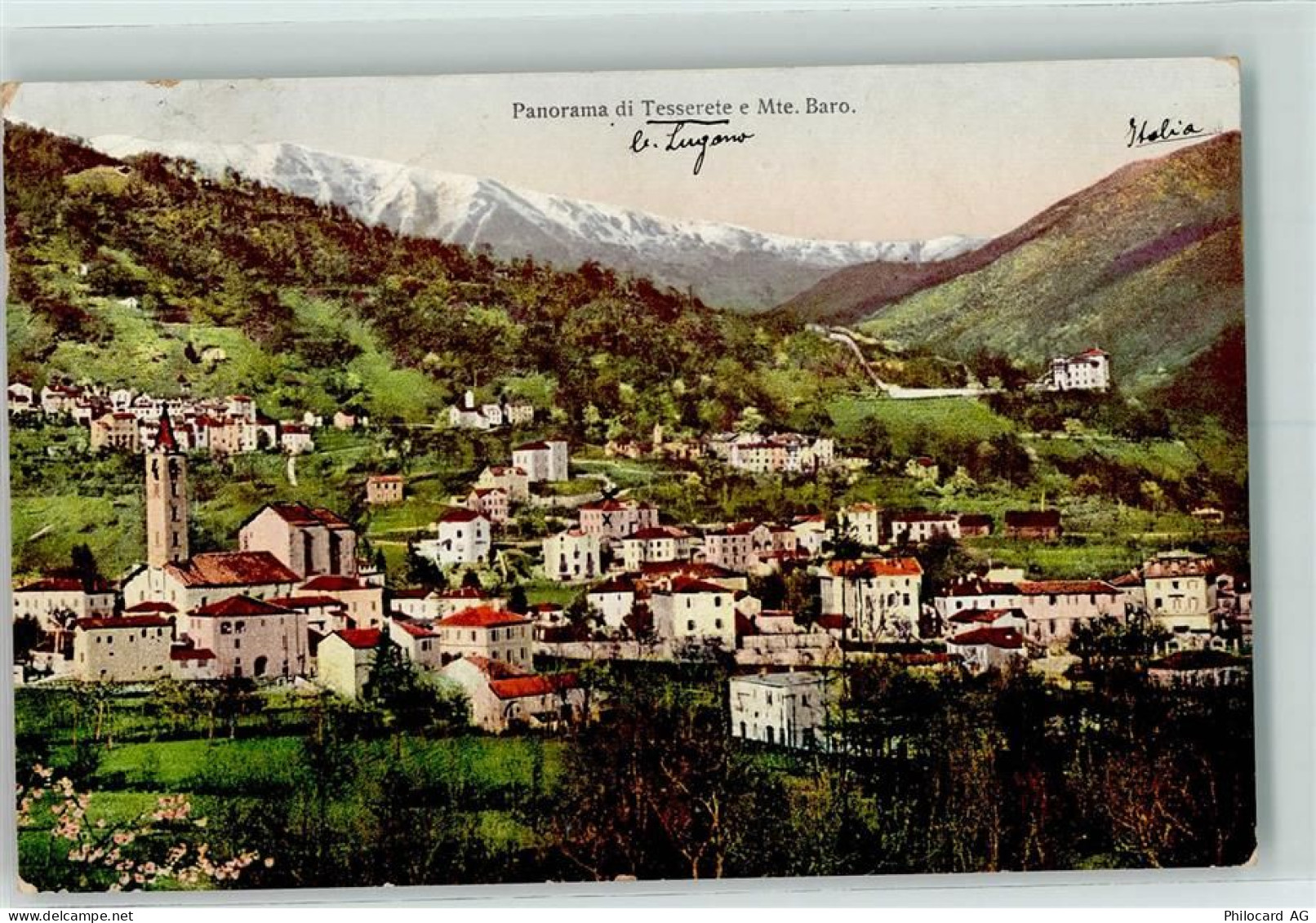 6950 Tesserete 1916 - Panorama die Tesserete e Mte. Baro - 10218440