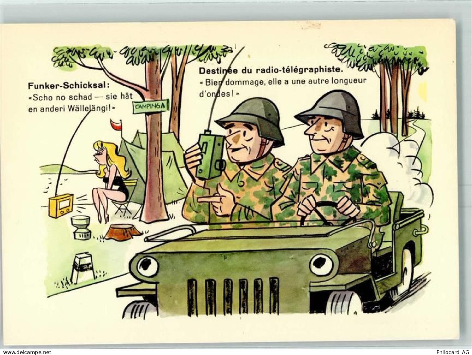 6950 Tesserete Künstlerkarte Feldpost Caserna Sala Capriasca - 10390807