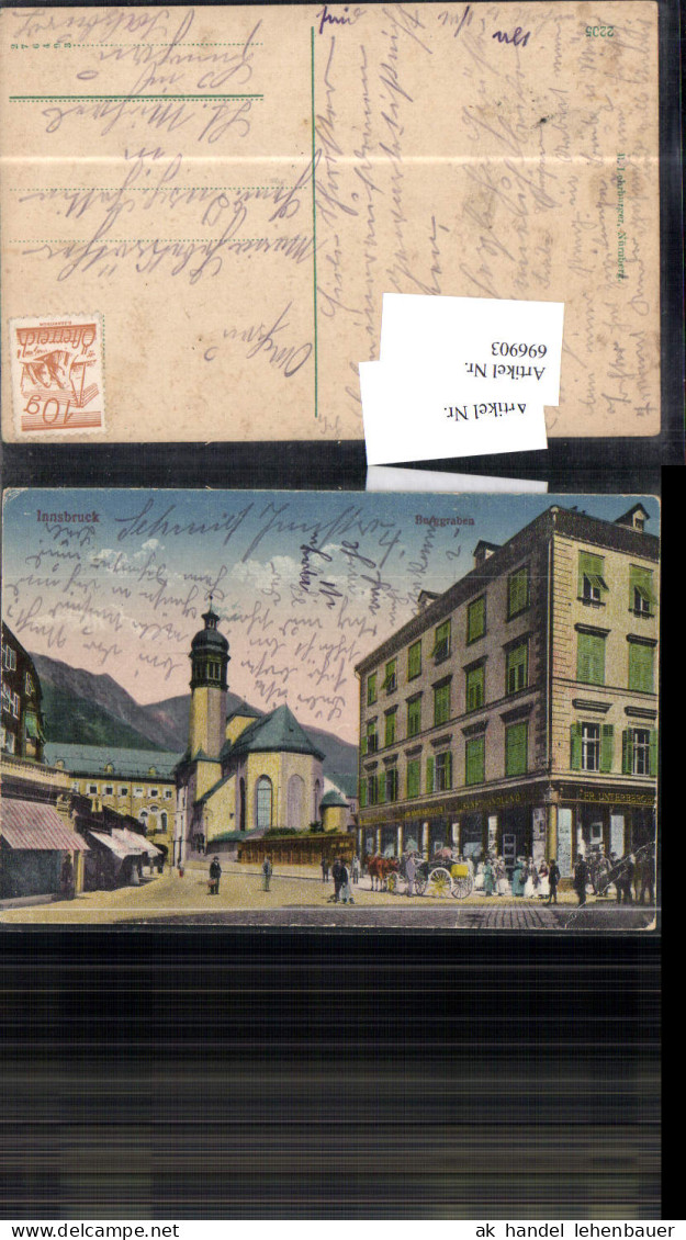 696903 Innsbruck Burggraben Leute gel St. Michael im Lungau