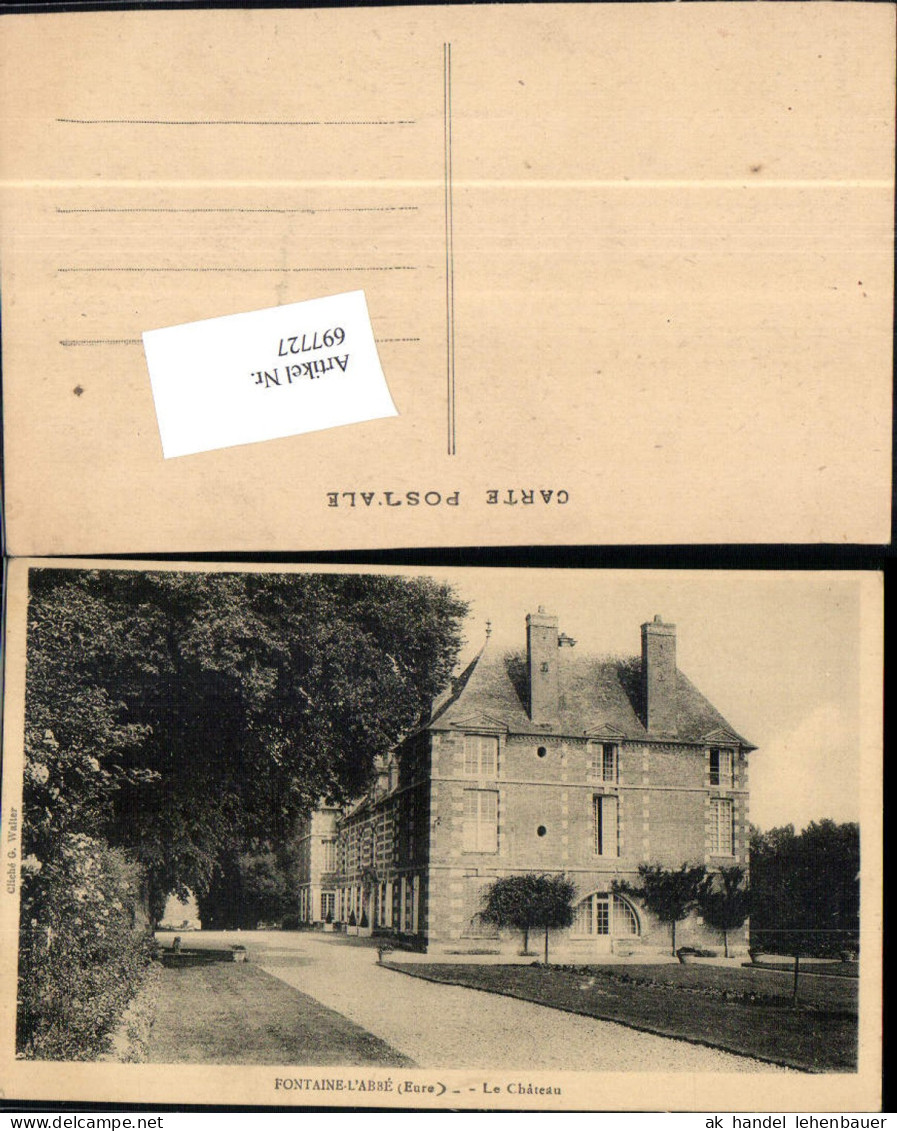 697727 France Ansichtskarte Fontaine-L Abbe Eure Fontaine-l’Abbé Normandie