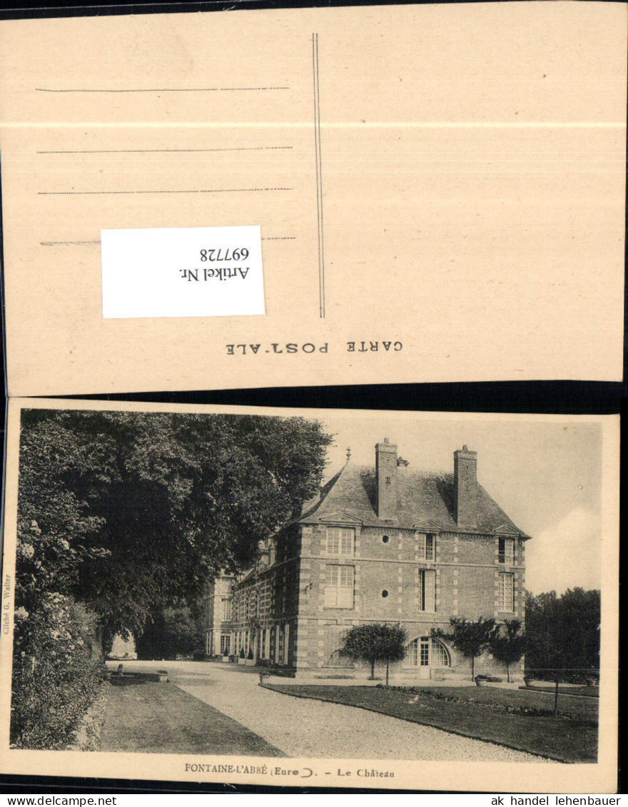 697728 France Ansichtskarte Fontaine-L Abbe Eure Fontaine-l’Abbé Normandie