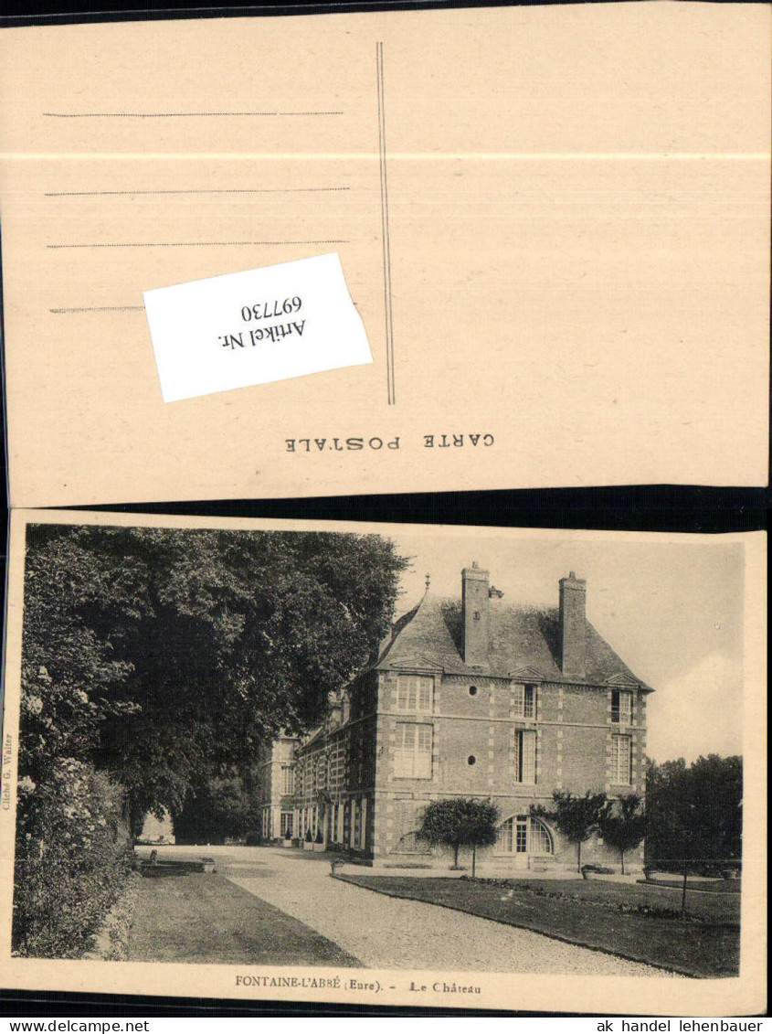 697730 France Ansichtskarte Fontaine-L Abbe Eure Fontaine-l’Abbé Normandie