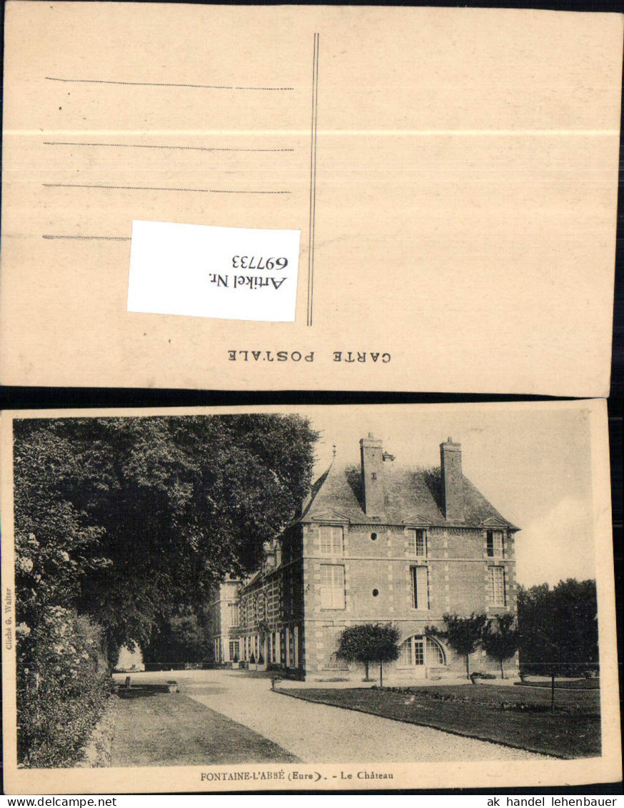 697733 France Ansichtskarte Fontaine-L Abbe Eure Fontaine-l’Abbé Normandie