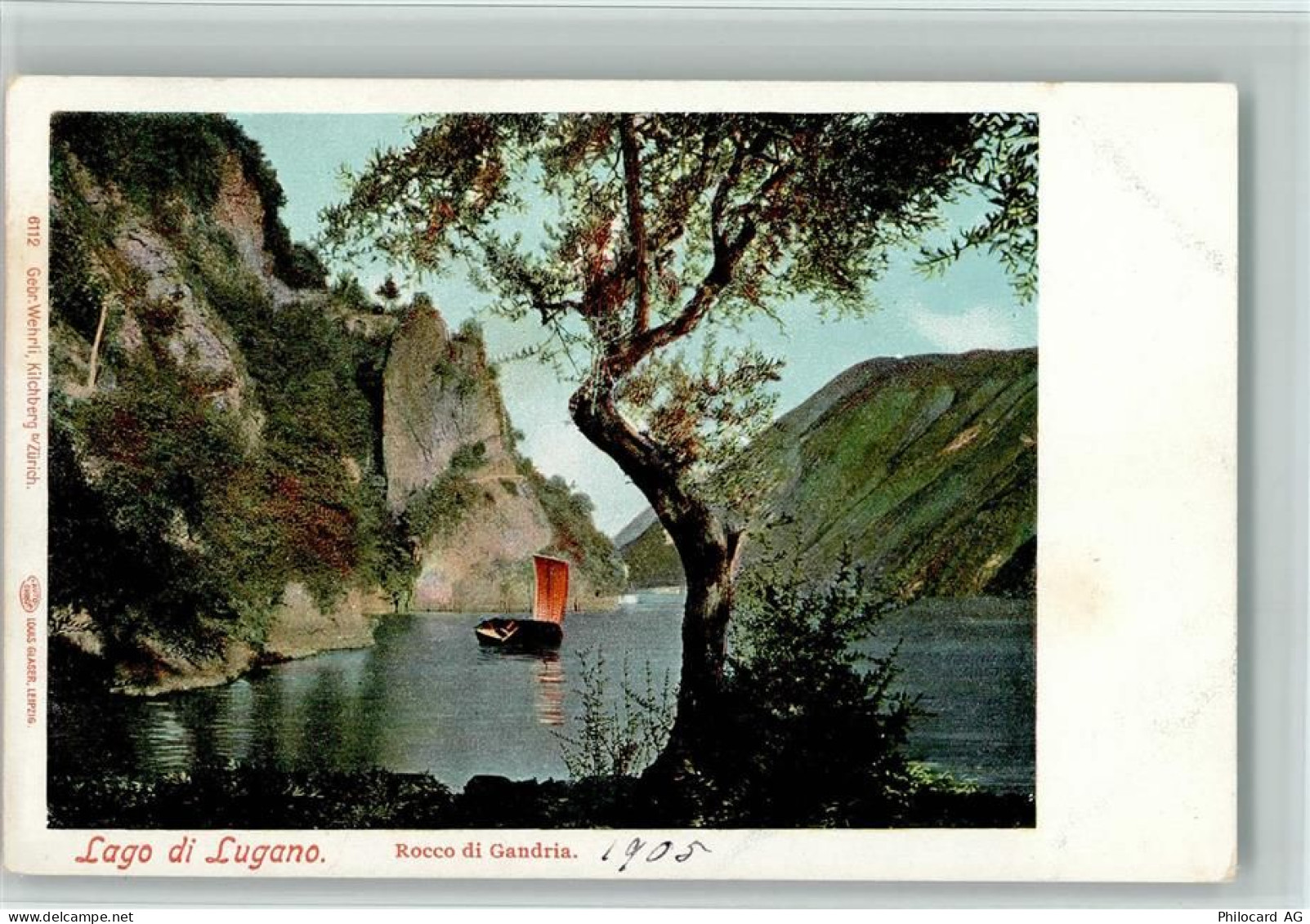 6978 Gandria 1908 - Luganersee - 10159917