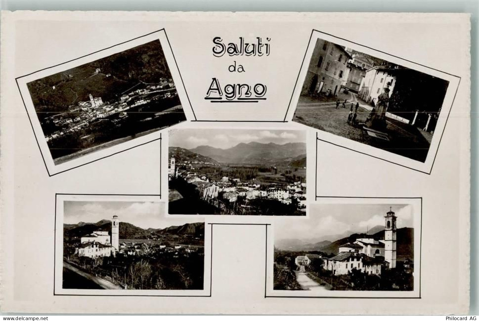 6982 Agno - Kirche Steinfigur - 10160911