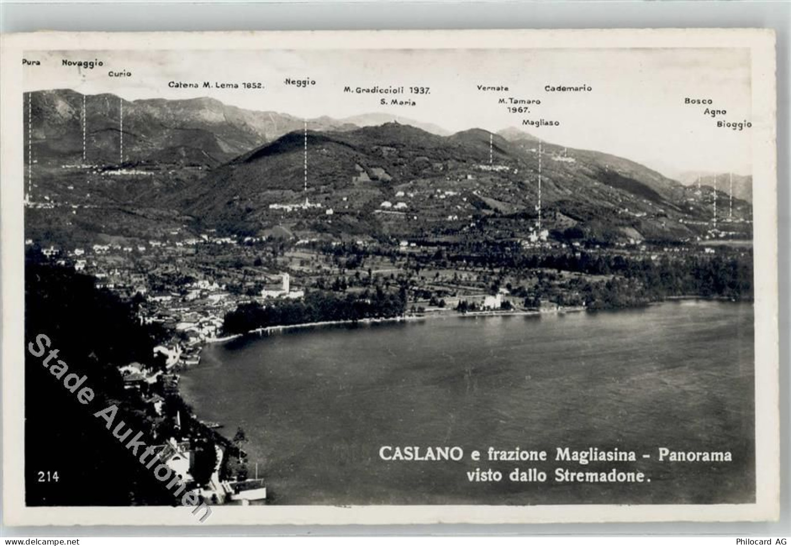 6983 Magliaso - Bergkette - 51796568