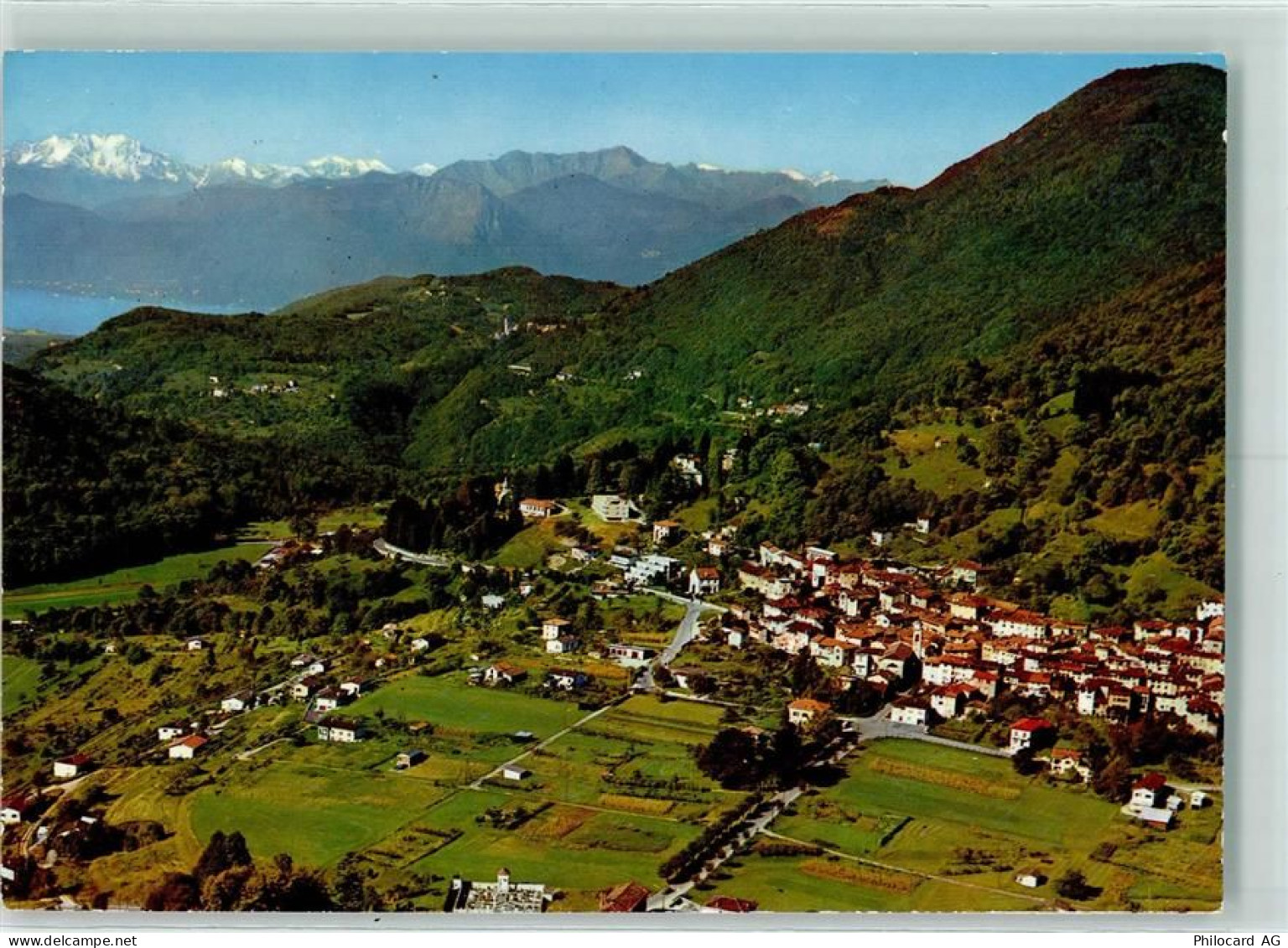 6986 Novaggio 1970 - Flugaufnahme Aerofoto - 10282000