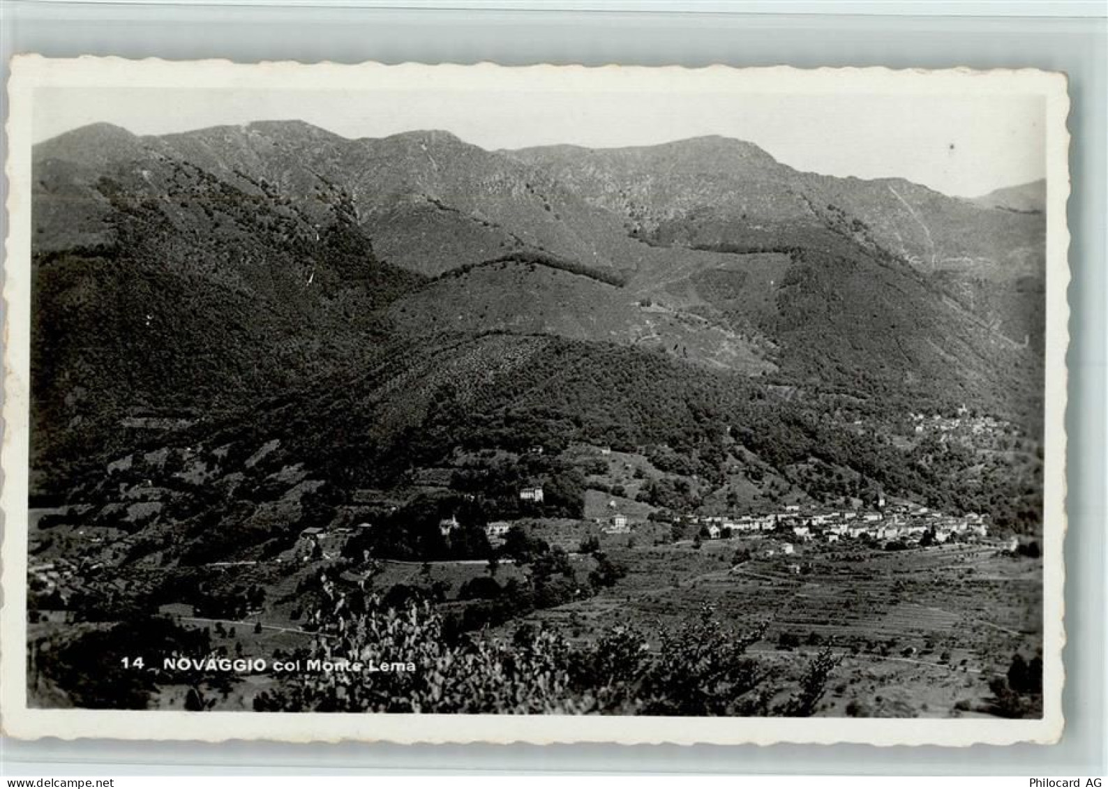 6986 Novaggio - Gesamtansicht col Monte Lema - 10147441