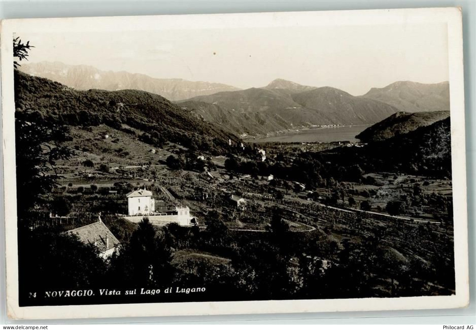 6986 Novaggio - Vista sul Lago di Lugano Feldpost - 10218354