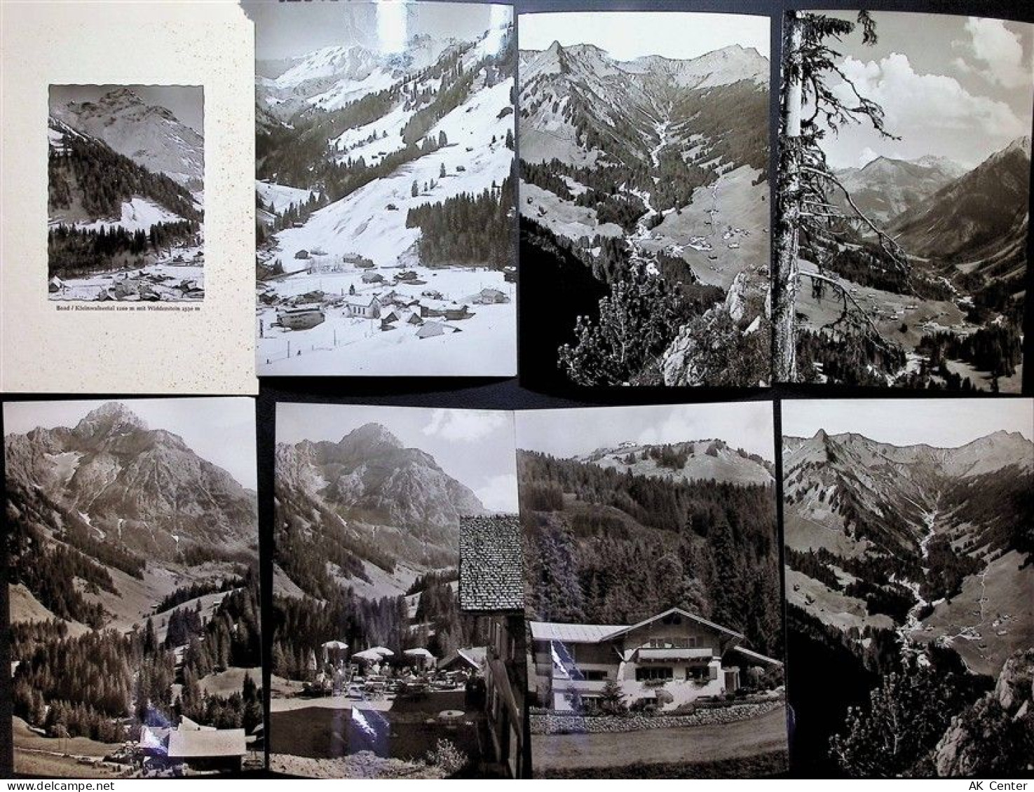 6993 Baad , Kleinwalsertal Lot mit 28 AK und 5 Fotos Kleinwalsertal Orig... - 13832205