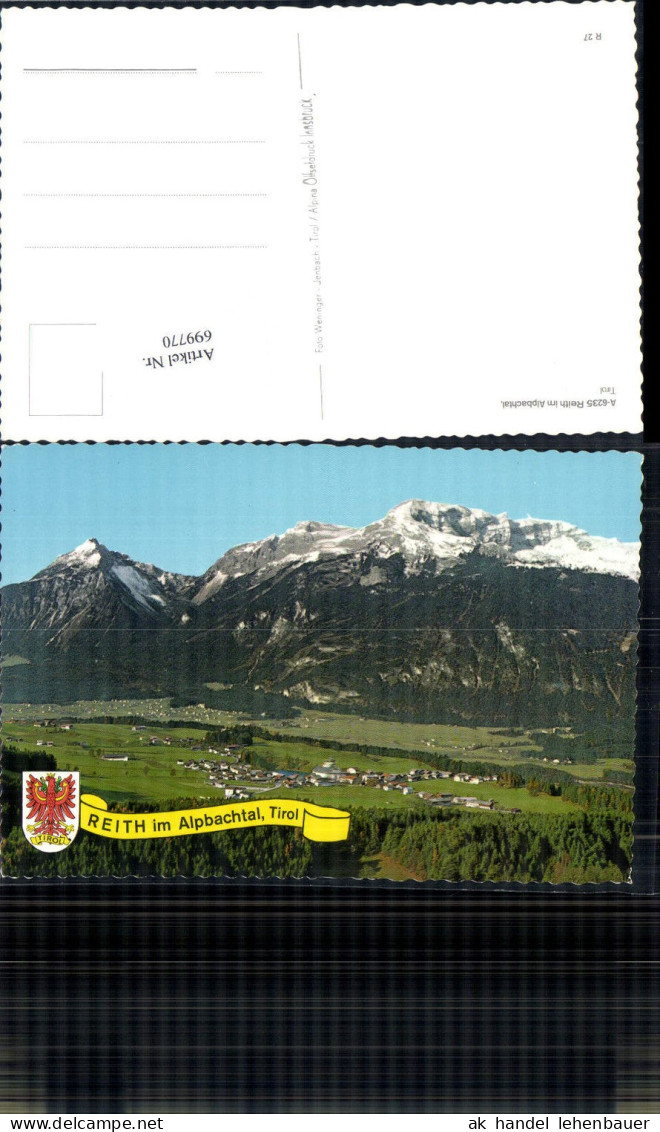 699770 Reith bei Brixlegg Alpbachtal