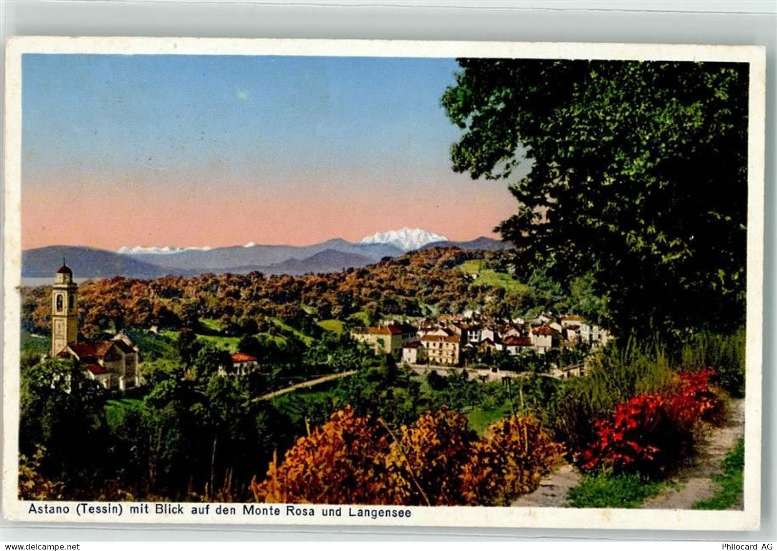 6999 Astano - Blick auf den Monte Rosa und Langensee - 13186960