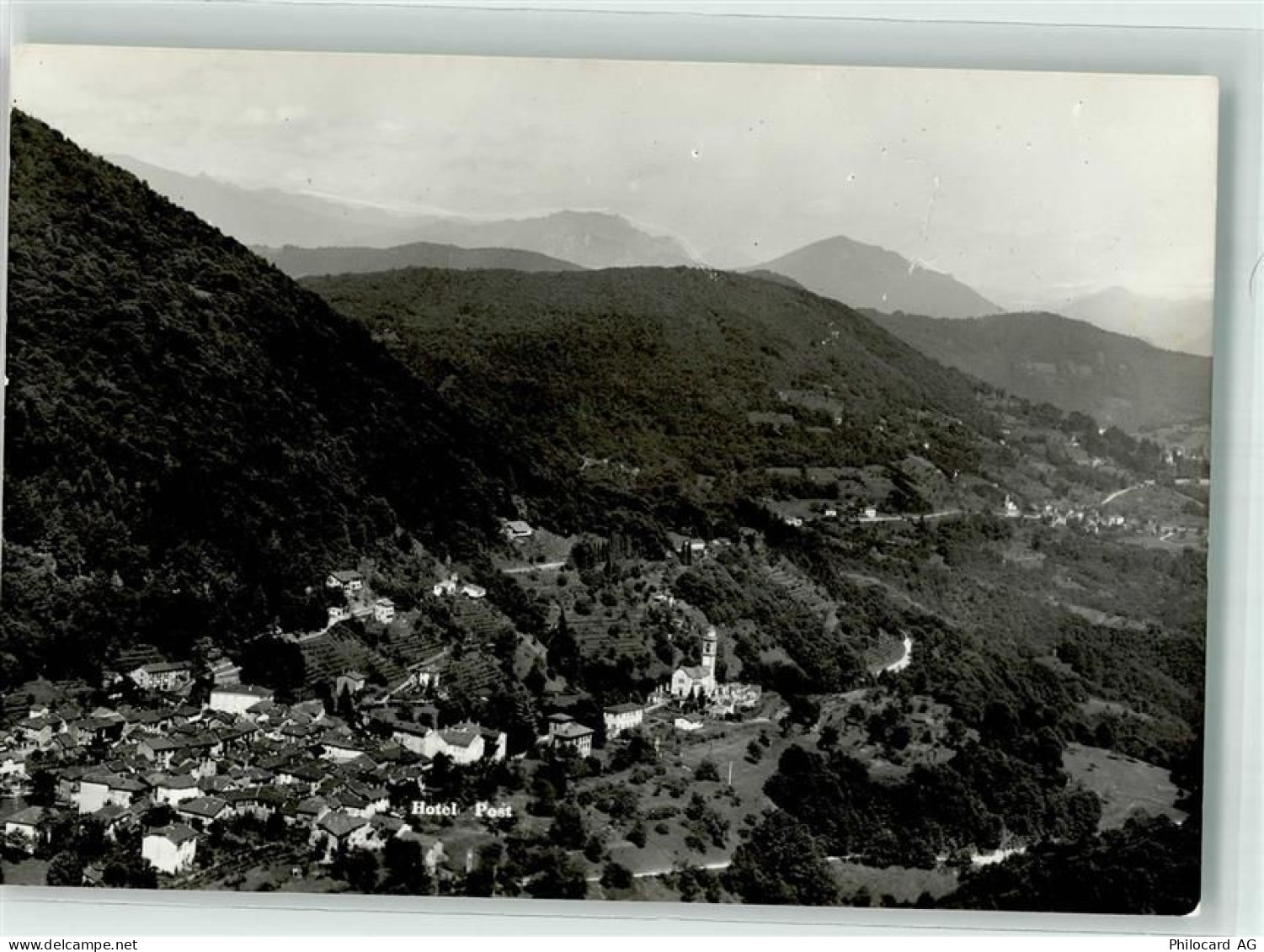 6999 Astano - Fliegeraufnahme Hotel Post - 39697170