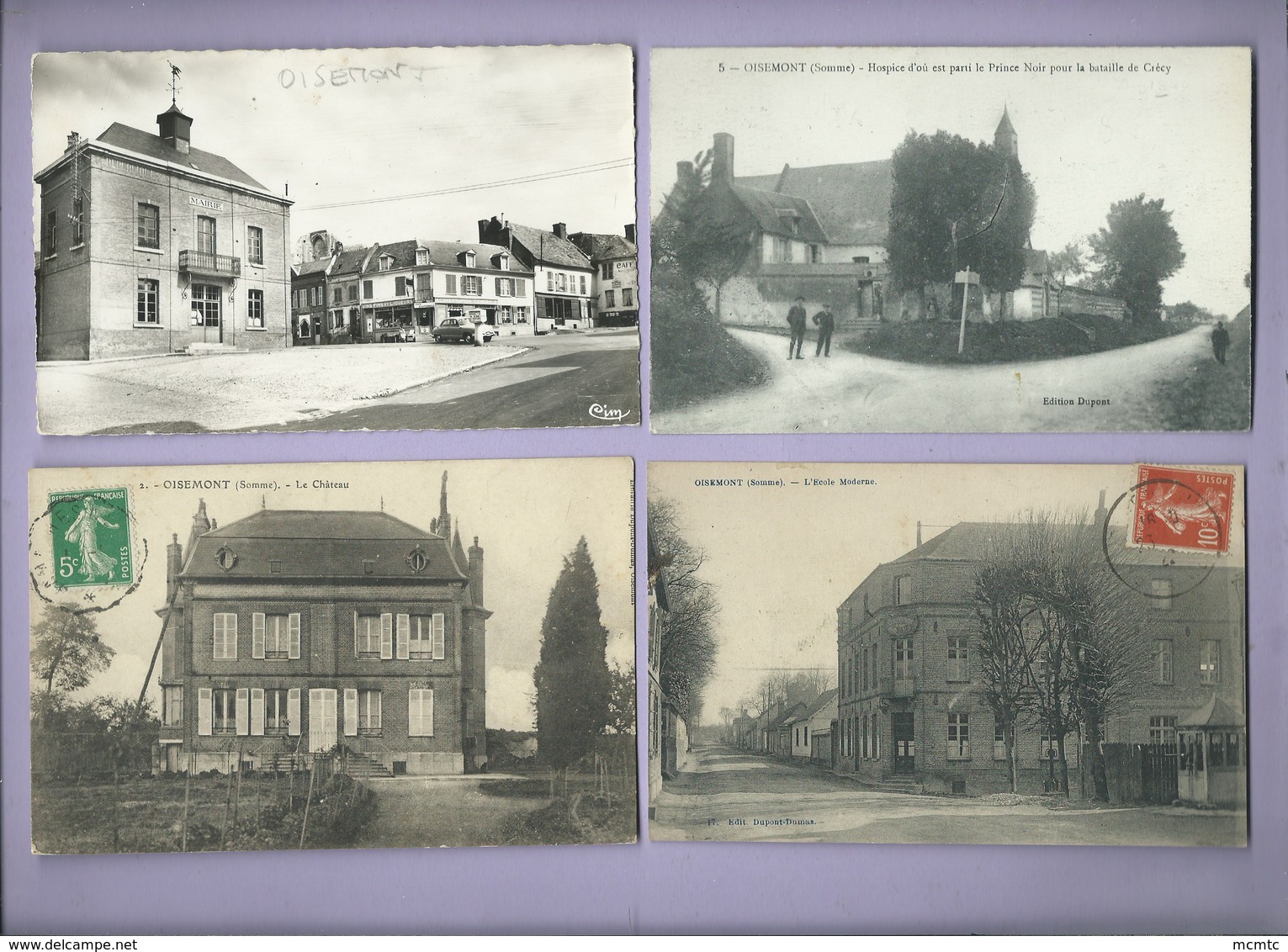 7 cartes de : Oisemont   -(Somme)