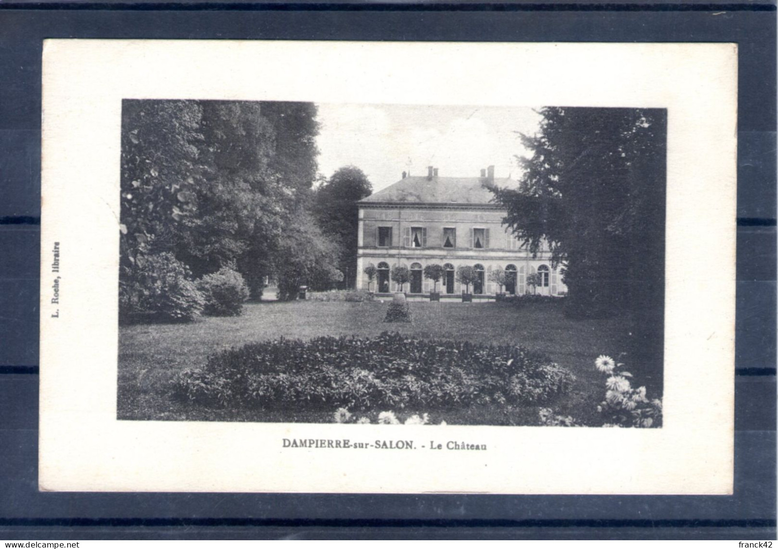 70. dampierre sur salon. le château