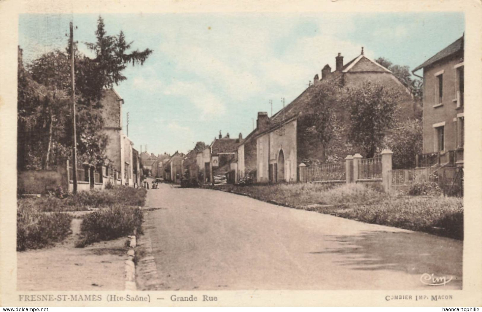70  Fresne Saint  Mames  grande rue