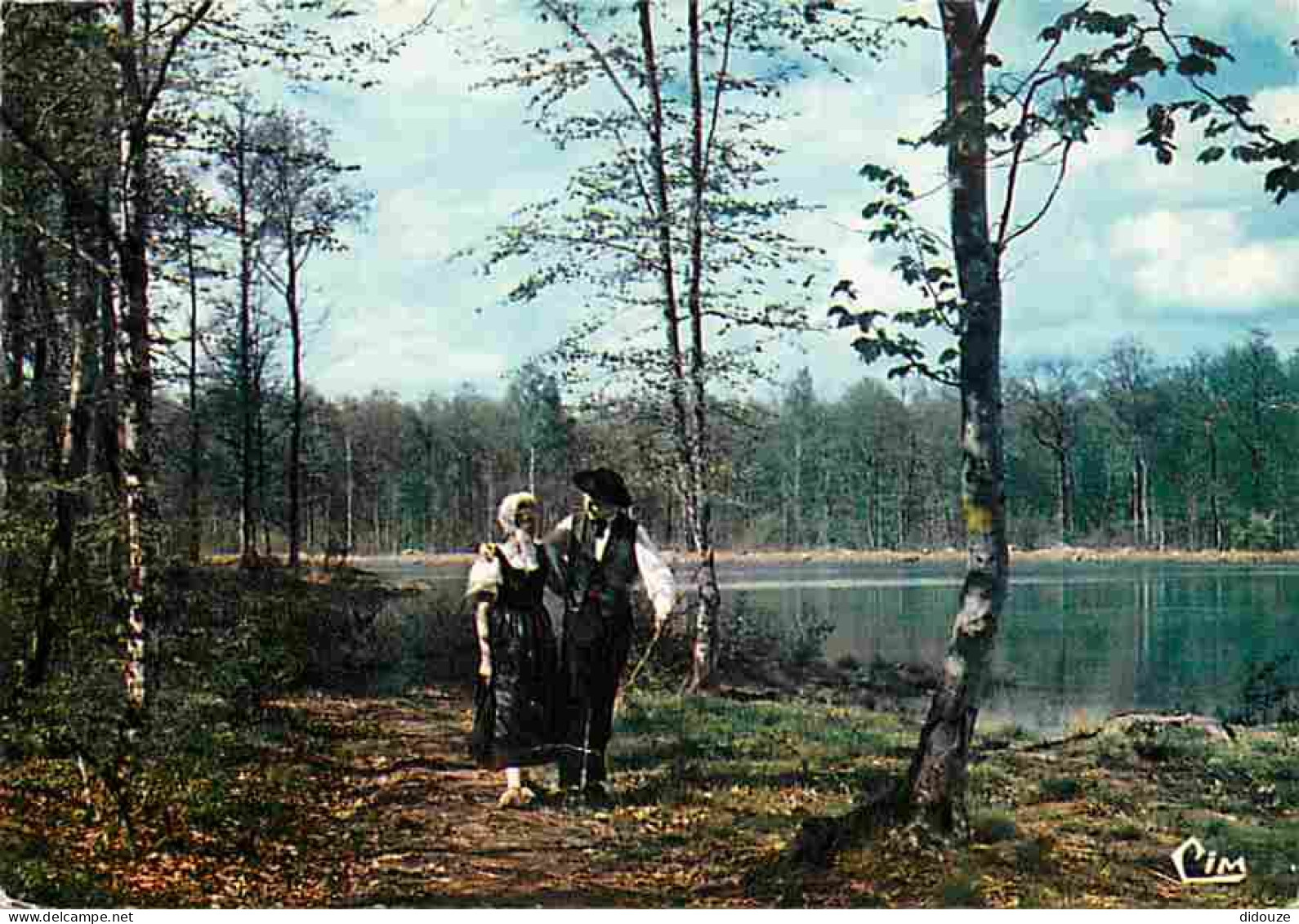 70 - Luxeuil les Bains - L'étang des Sept Chevaux - Folklore avec les Gauch'nots et  Gauch'nottes de Luxeuil les Bains -