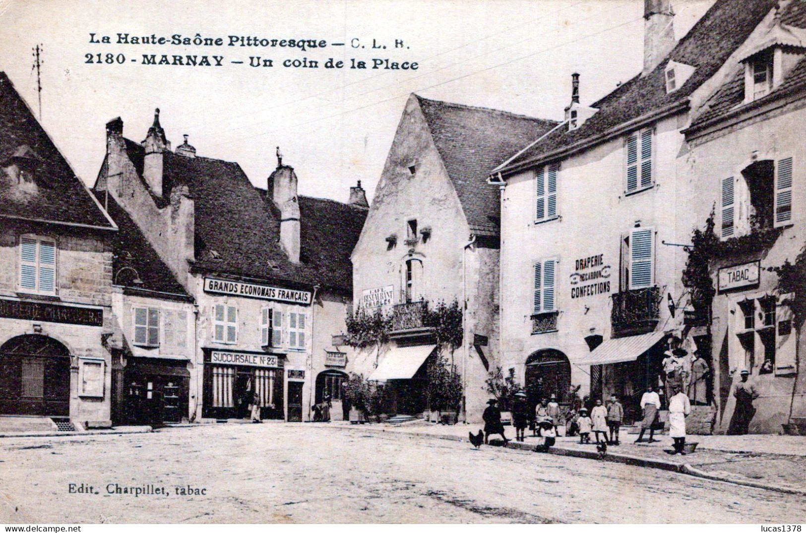 70 / MARNAY / UN COIN DE LA PLACE