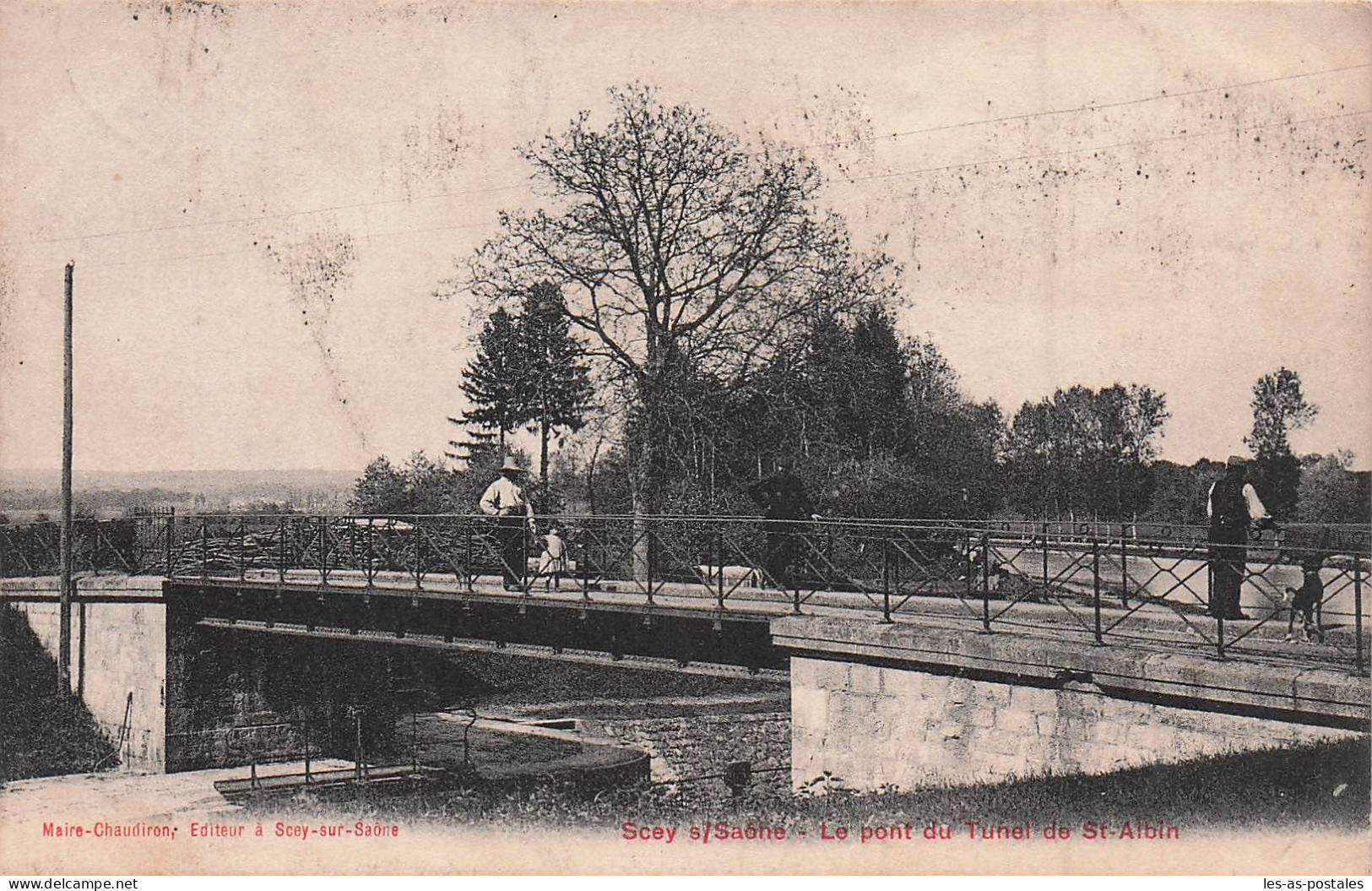 70 SCEY SUR SAONE ET SAINT ALBIN LE PONT DU TUNNEL DE ST ALB