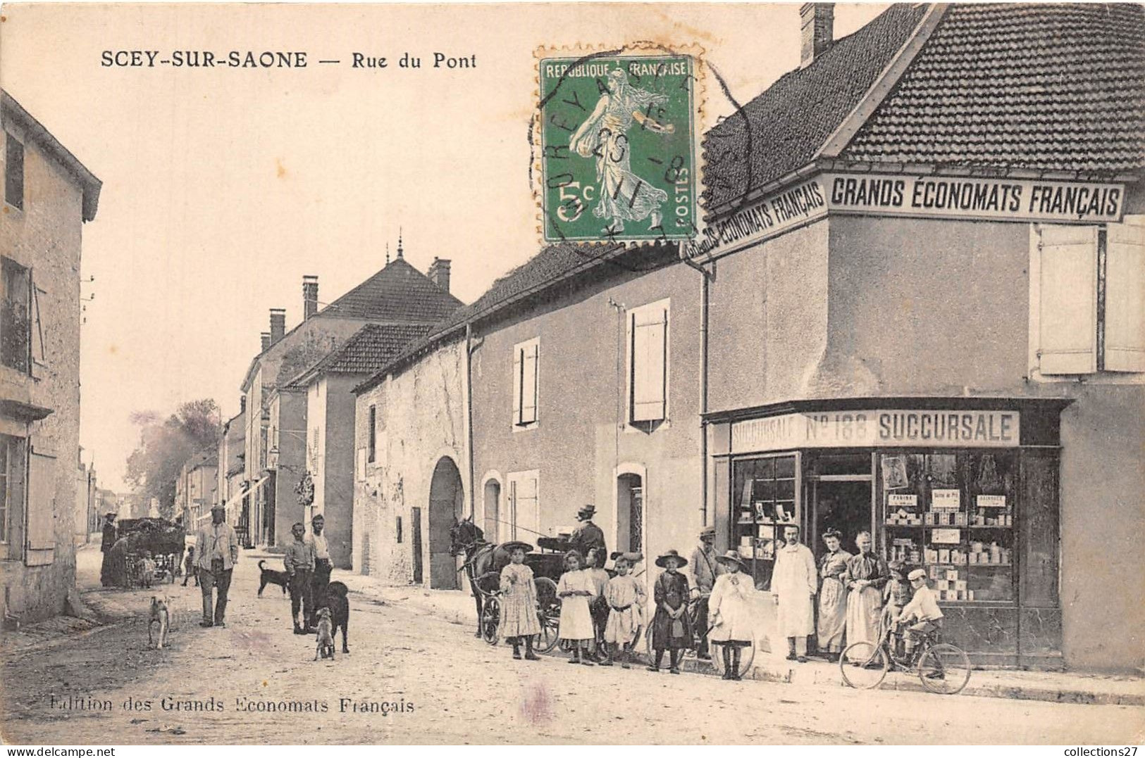 70-SCEY-SUR-SAONE- RUE DU PONT