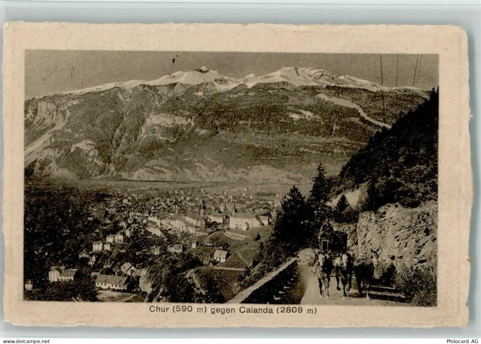 7000 Chur Coire - 1912 Chur gegen Calanda - 13114810