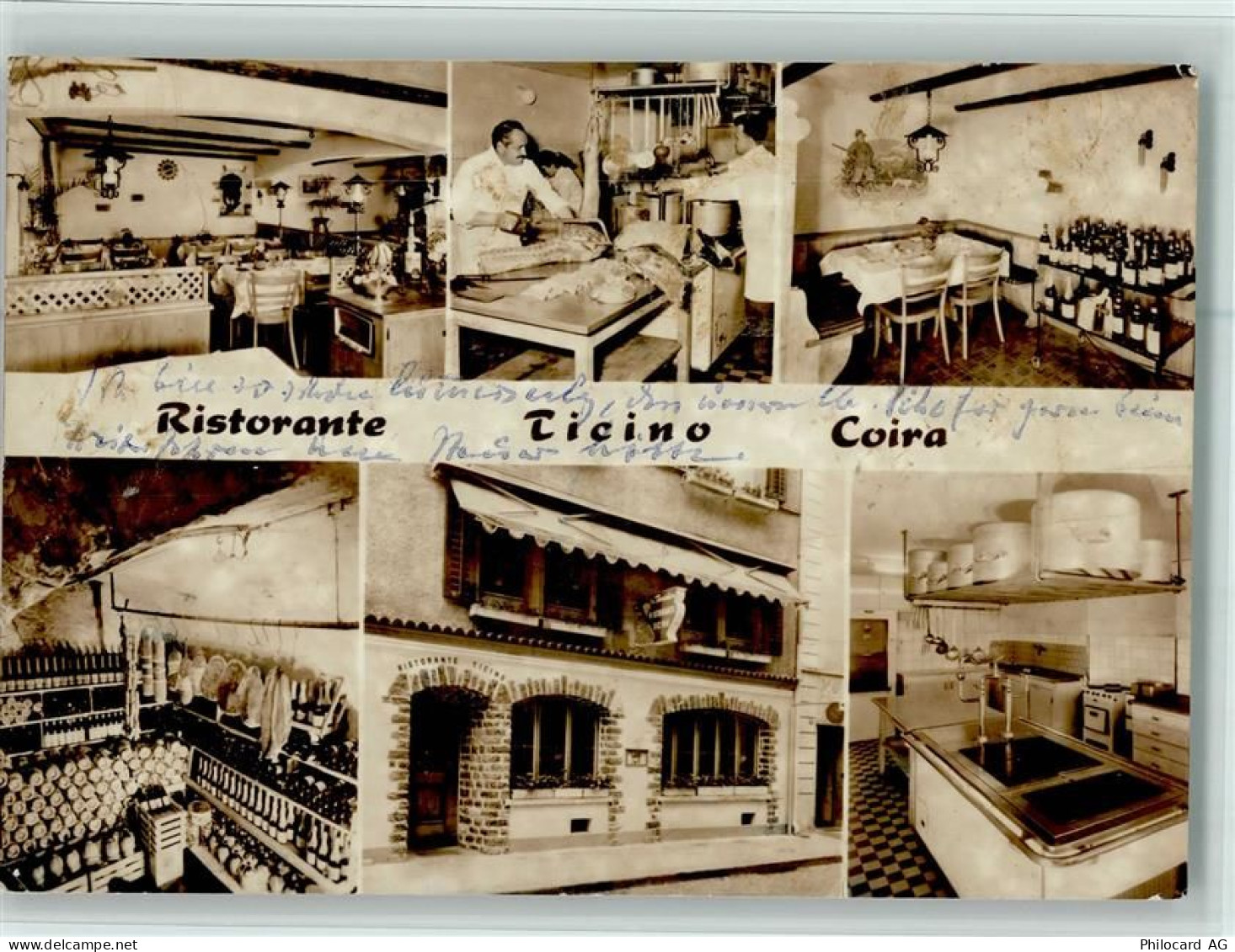 7000 Chur Coire - Restaurant Ticino Coira mit Innenansichten , Küche, Vo... - 13056649