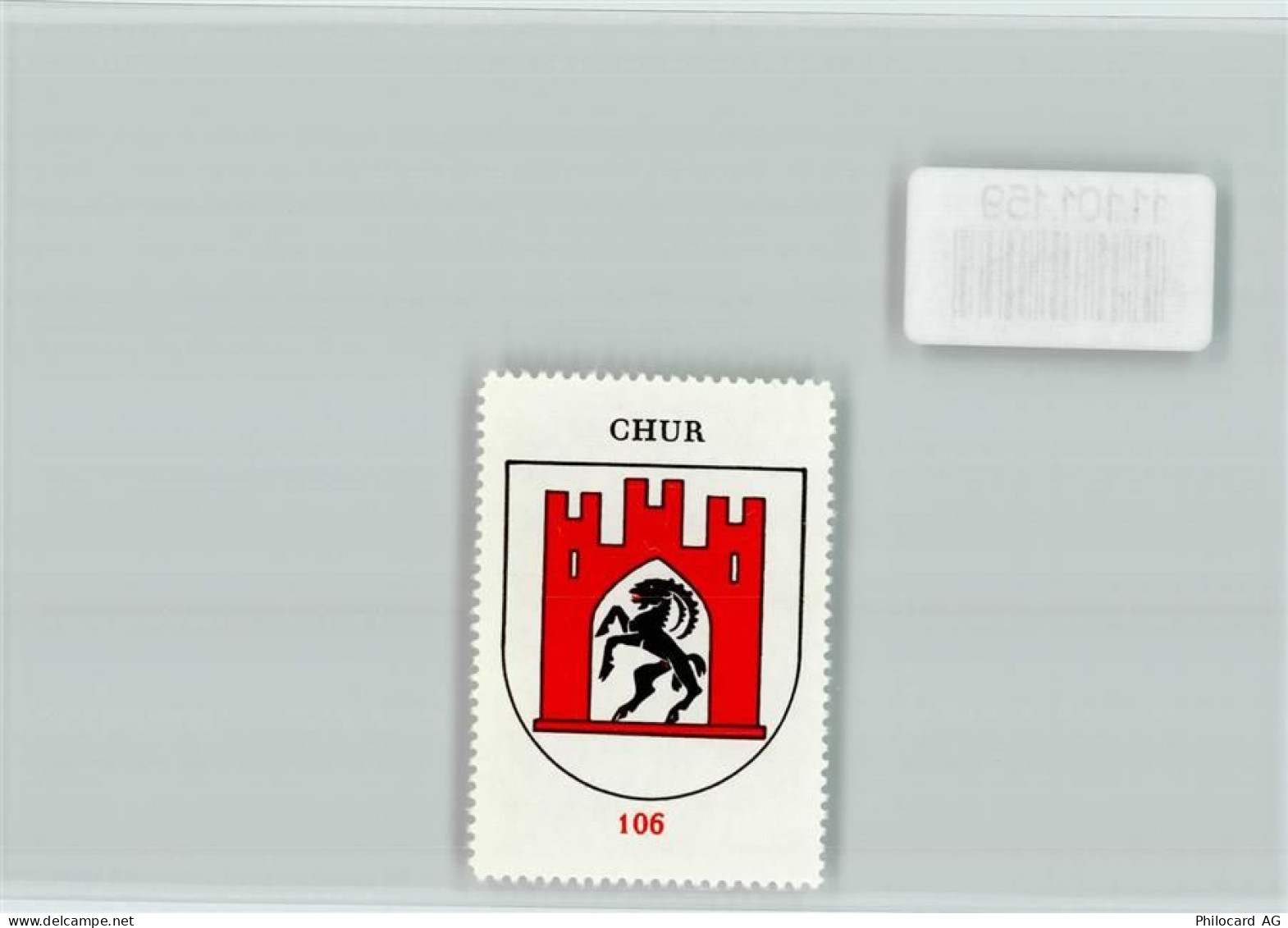 7000 Chur Coire - Vignette Wappen Kaffee Hag ca 1920-1940 Chur - 11101159