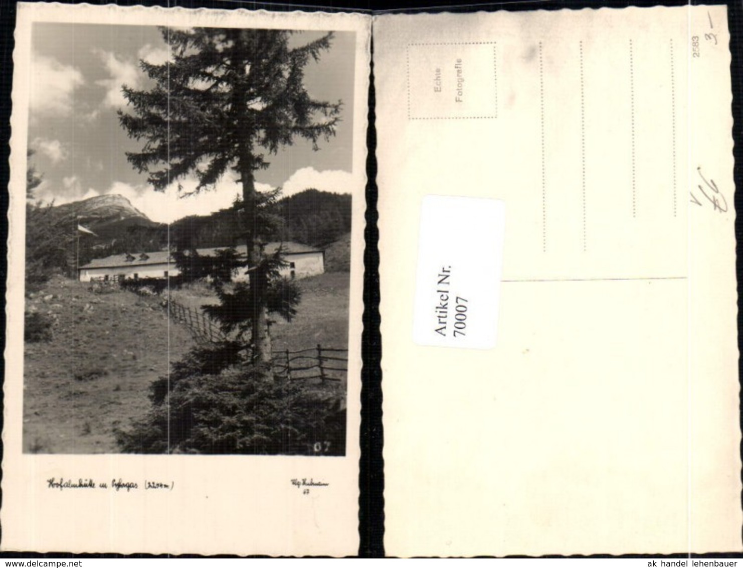 70007,Hofalmh&uuml;tte Pyhrgas bei Spital am Phyrn pub Humann 67