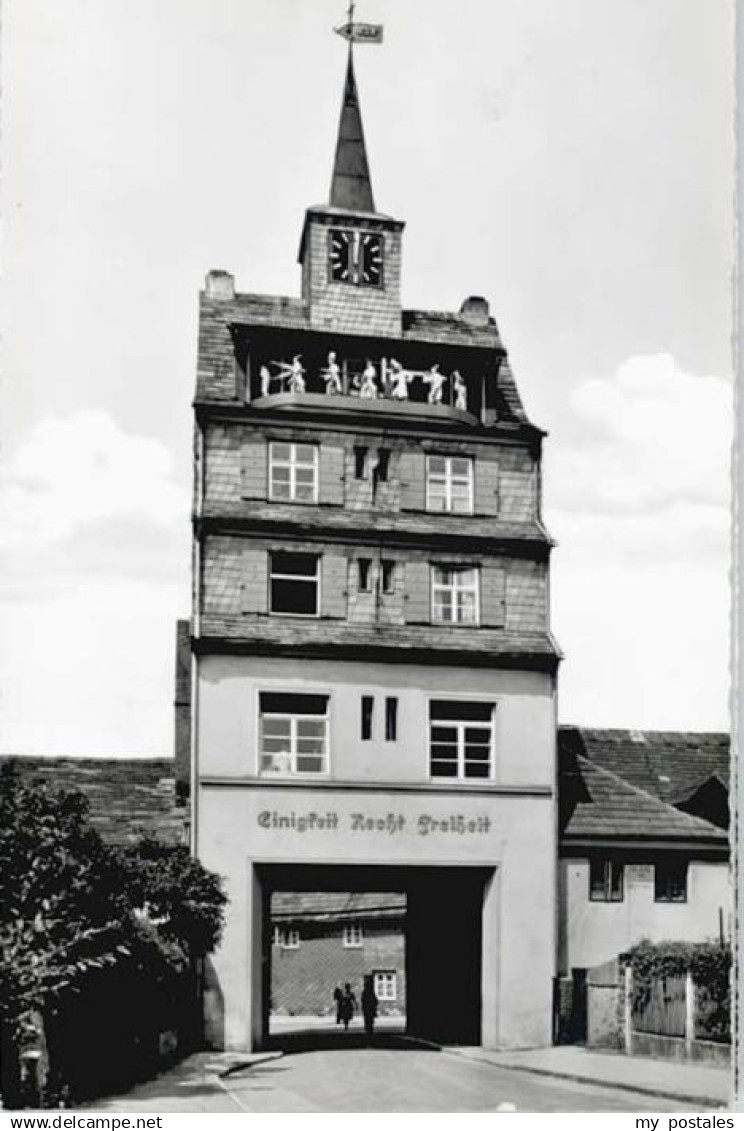 70026229 Holzminden Weser Holzminden Reichspraesidentenhaus Glockenspiel *