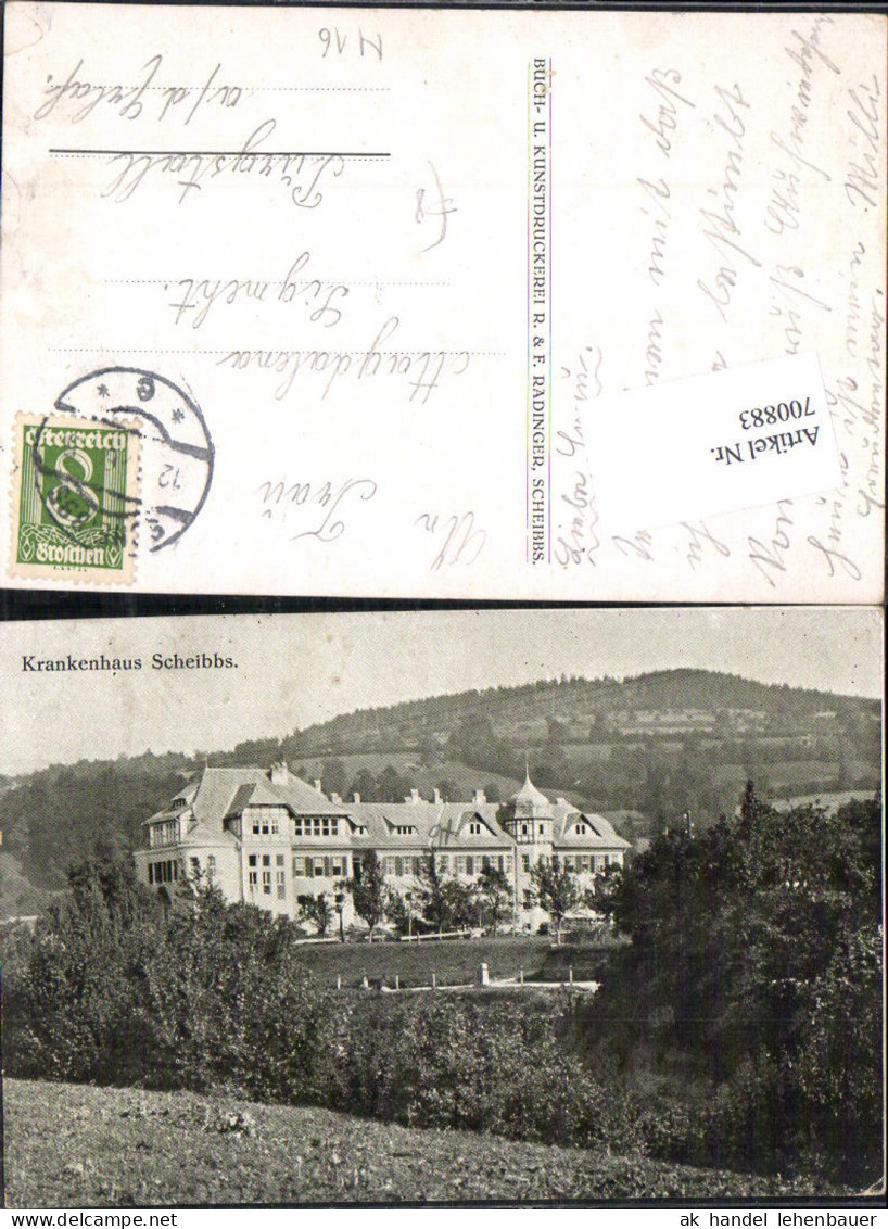 700883 Scheibbs Krankenhaus