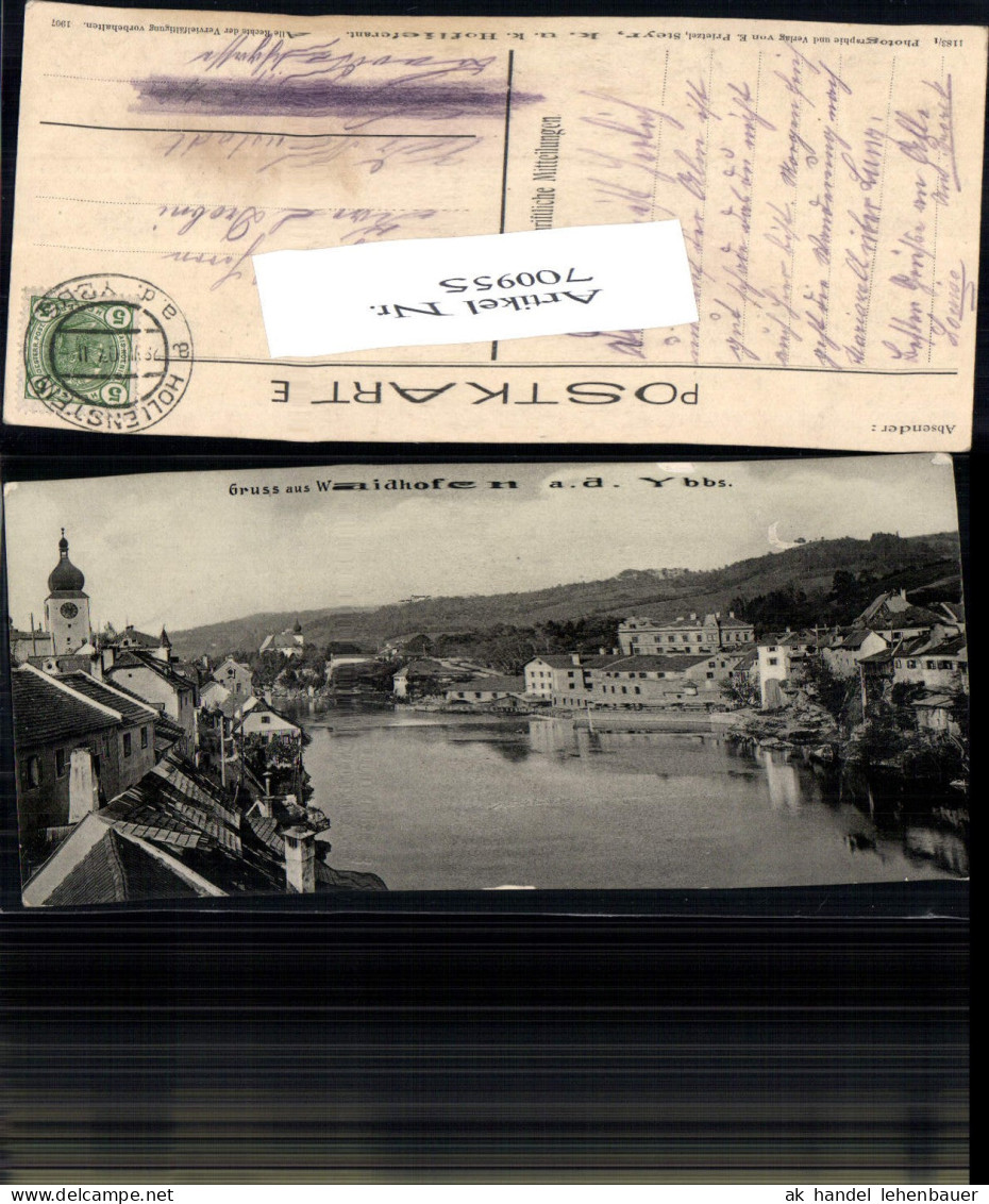 700955 Waidhofen an der Ybbs Partie an der Ybbs pub Prietzel Steyr