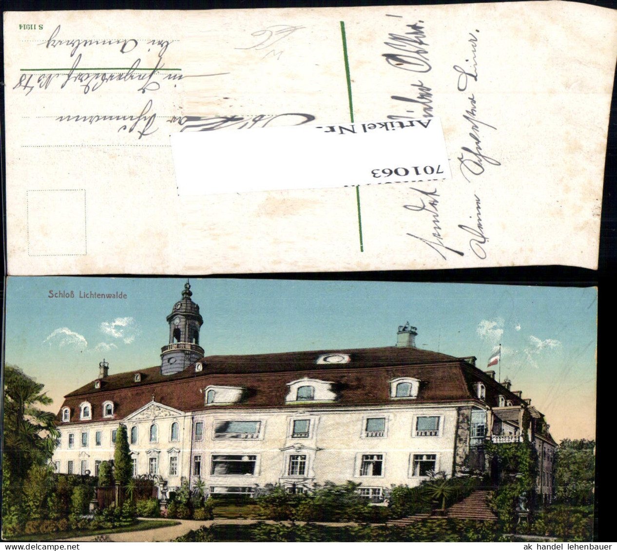 701063 Schloß Lichtenwalde b. Niederwiesa LK Mittelsachsen