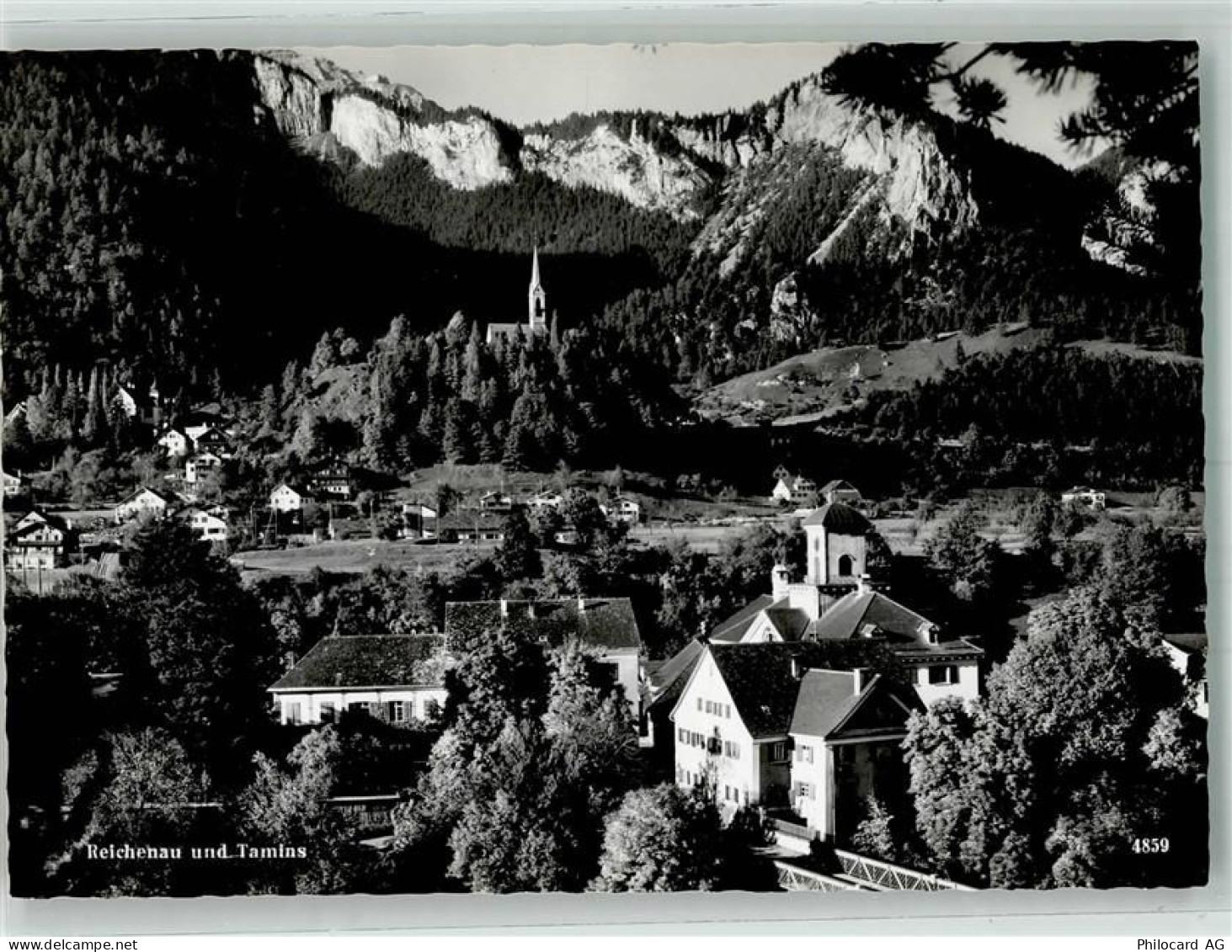 7013 Reichenau Domat/Ems Foto AK Tamins - 38061950