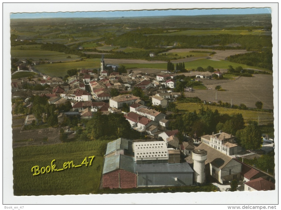 {70165} 82 Tarn et Garonne Bourg de Visa , Vue aérienne.  " en baisse "