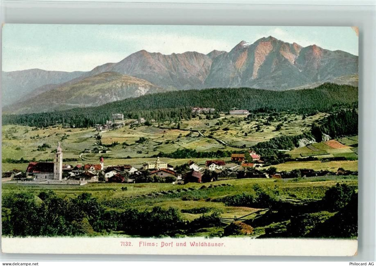 7017 Flims Dorf - Dorf und Waldhäuser - 10196070
