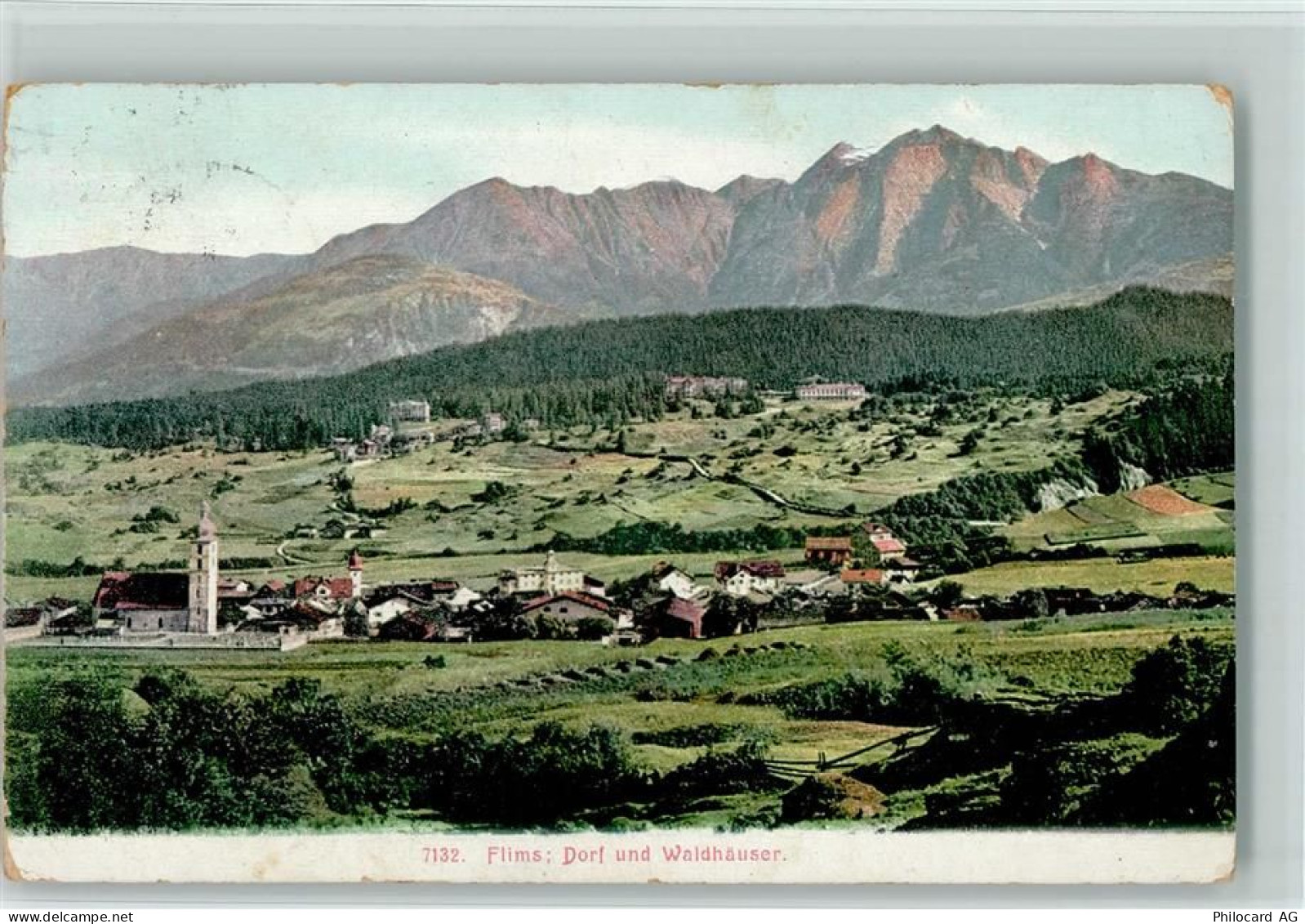 7017 Flims Dorf - Dorf und Waldhäuser - 10196081
