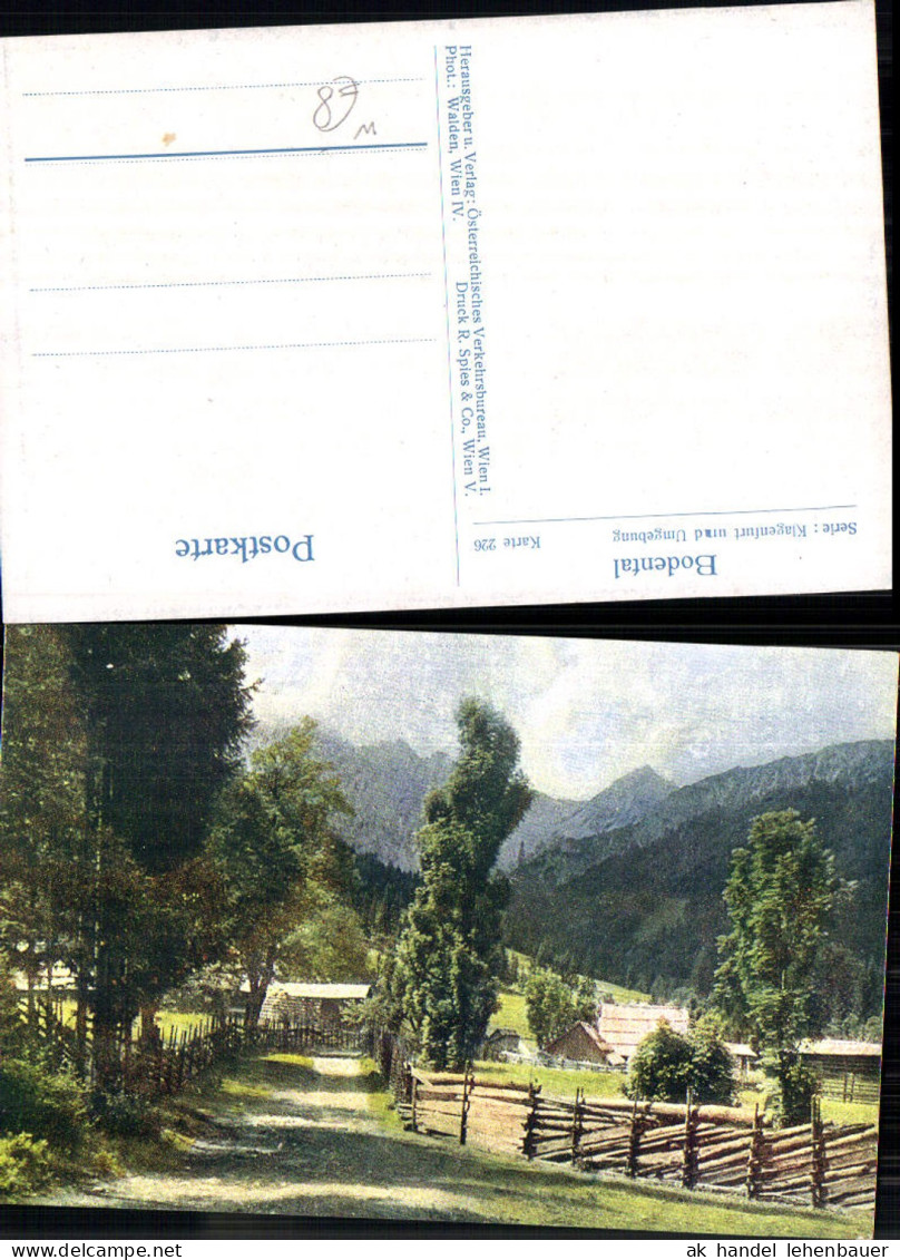 701726 Bodental bei Windisch Bleiberg Ferlach