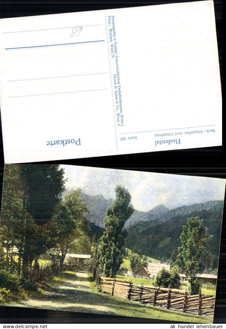 701727 Bodental bei Windisch Bleiberg Ferlach