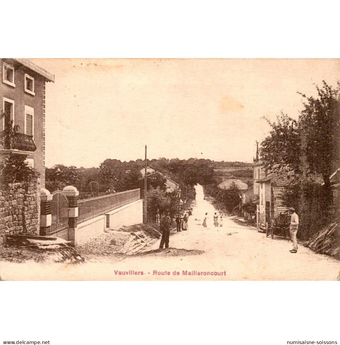 70210 - VAUVILLERS - route de mailleroncourt