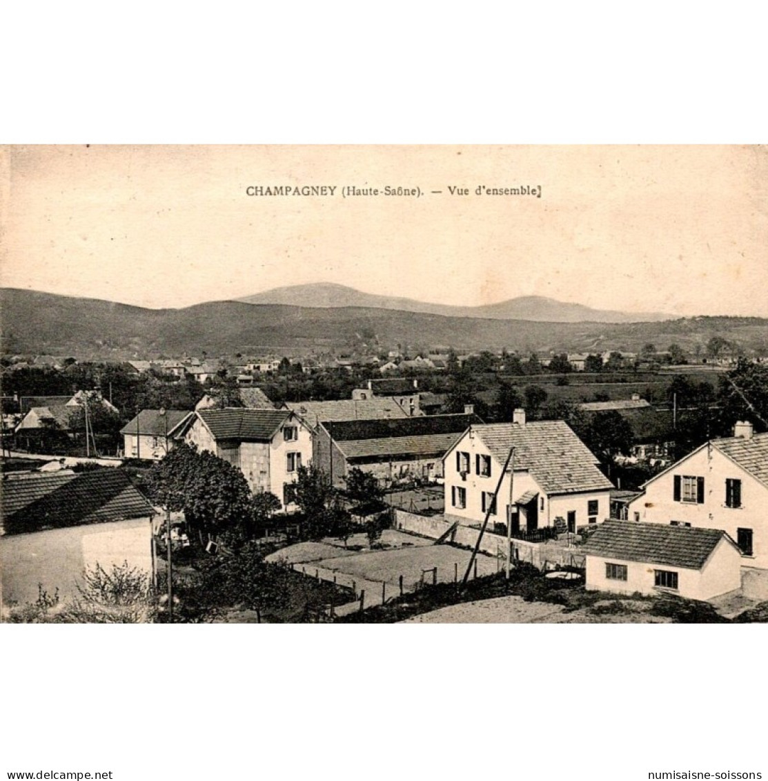 70290 - CHAMPAGNEY - VUE D'ENSEMBLE