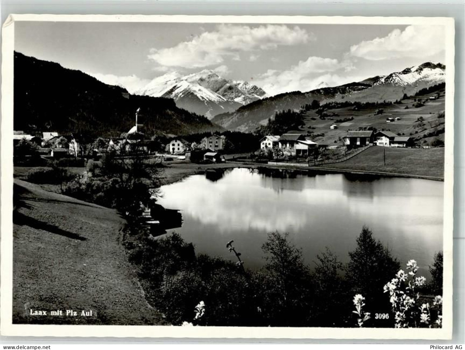 7031 Laax GR 1959 Foto AK Feldpost Geb.San.Stabskp. 12 - 38023472