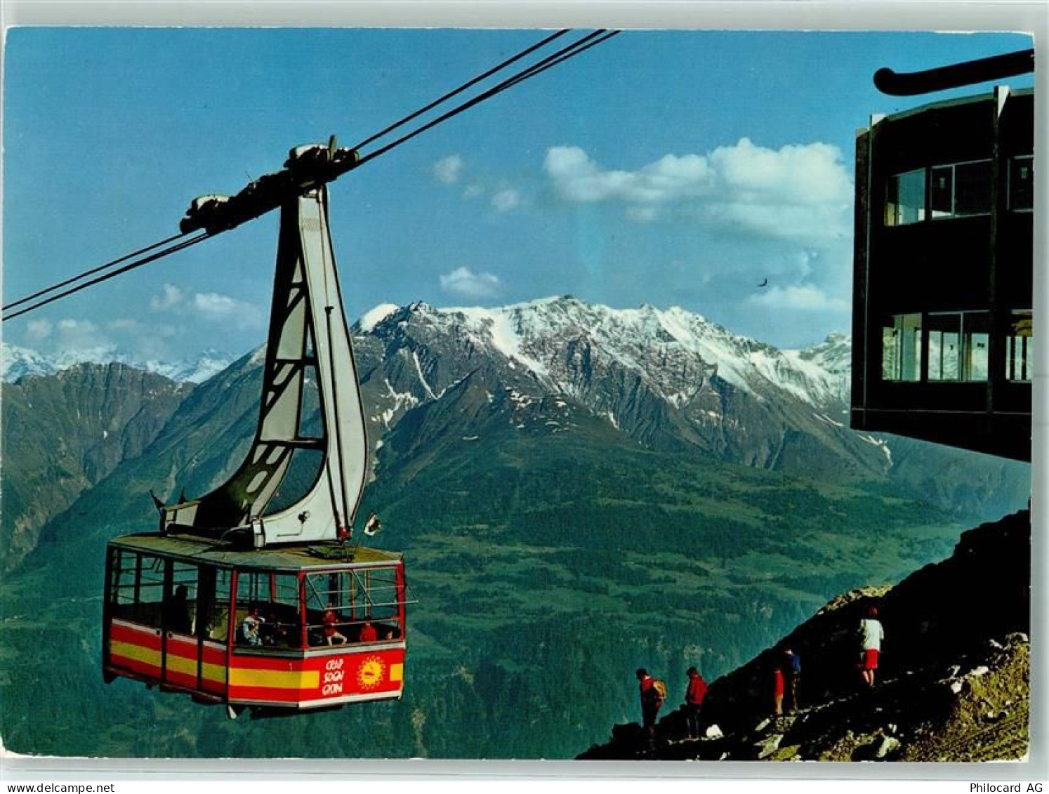 7031 Laax GR - Luftseilbahn Laax Flims - 10396044