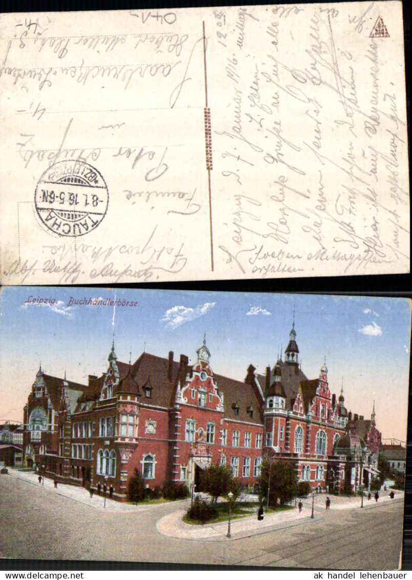 703642 Leipzig Buchhändlerhaus Feldpost Taucha Bez. Leipzig