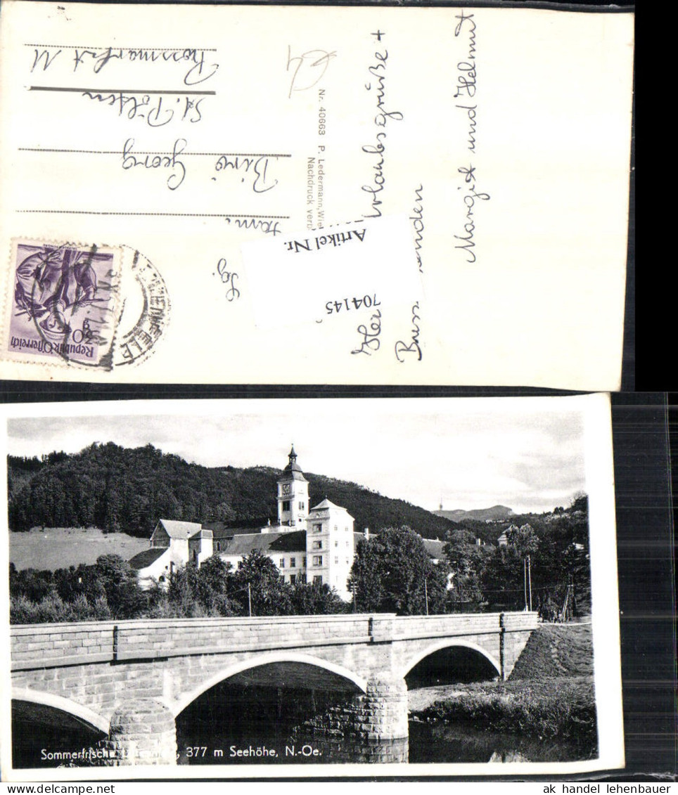 704145 Lilienfeld Brücke