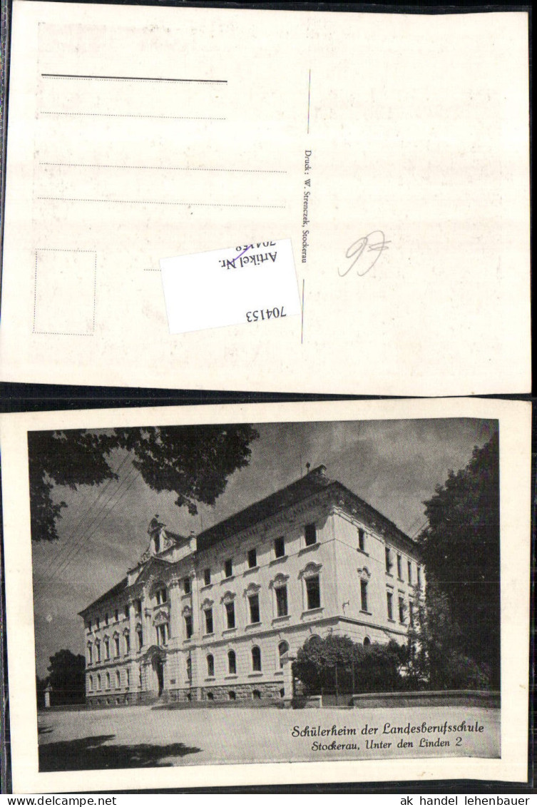 704153 Stockerau Unter den Linden Schülerheim