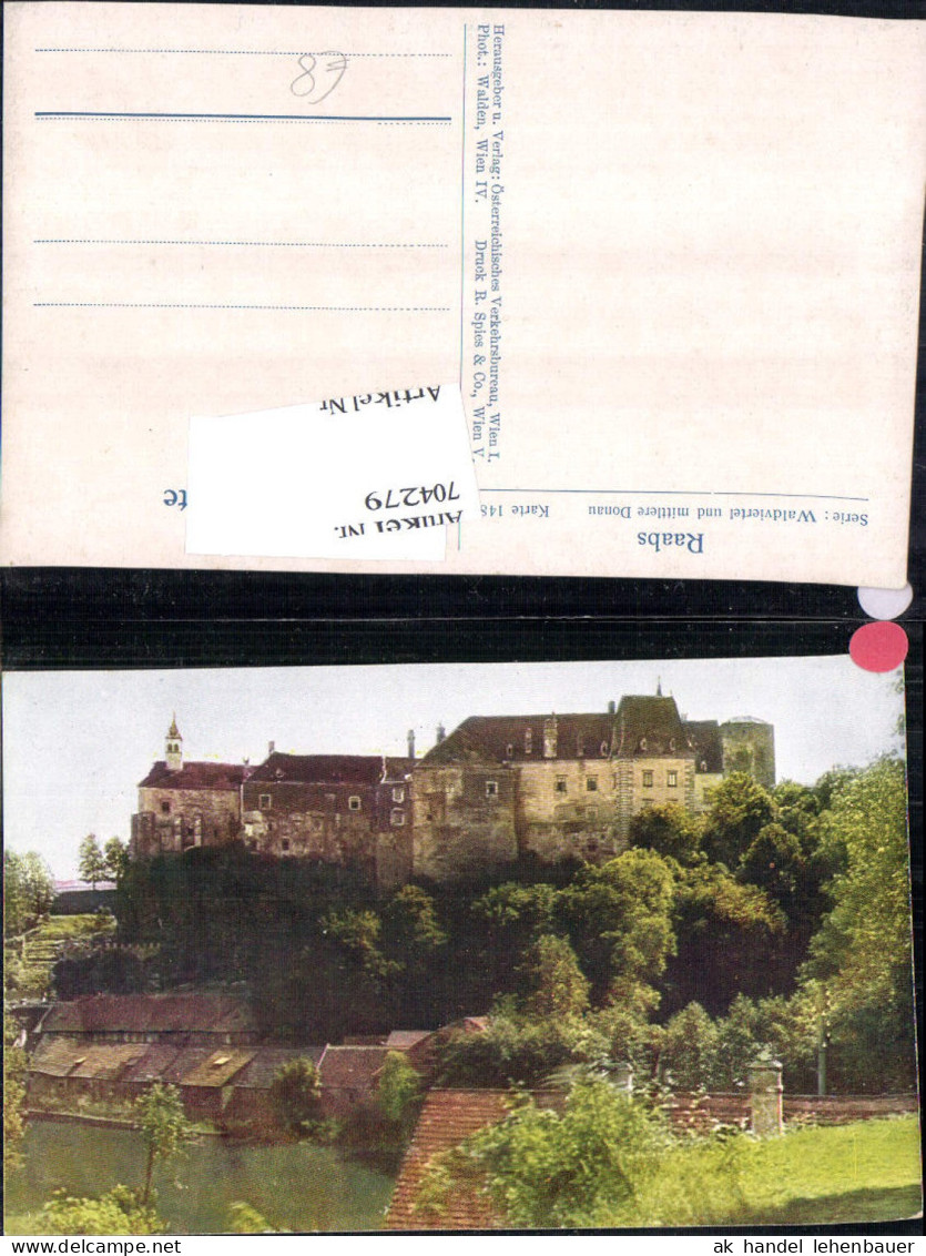 704279 Raabs an der Thaya Schloss