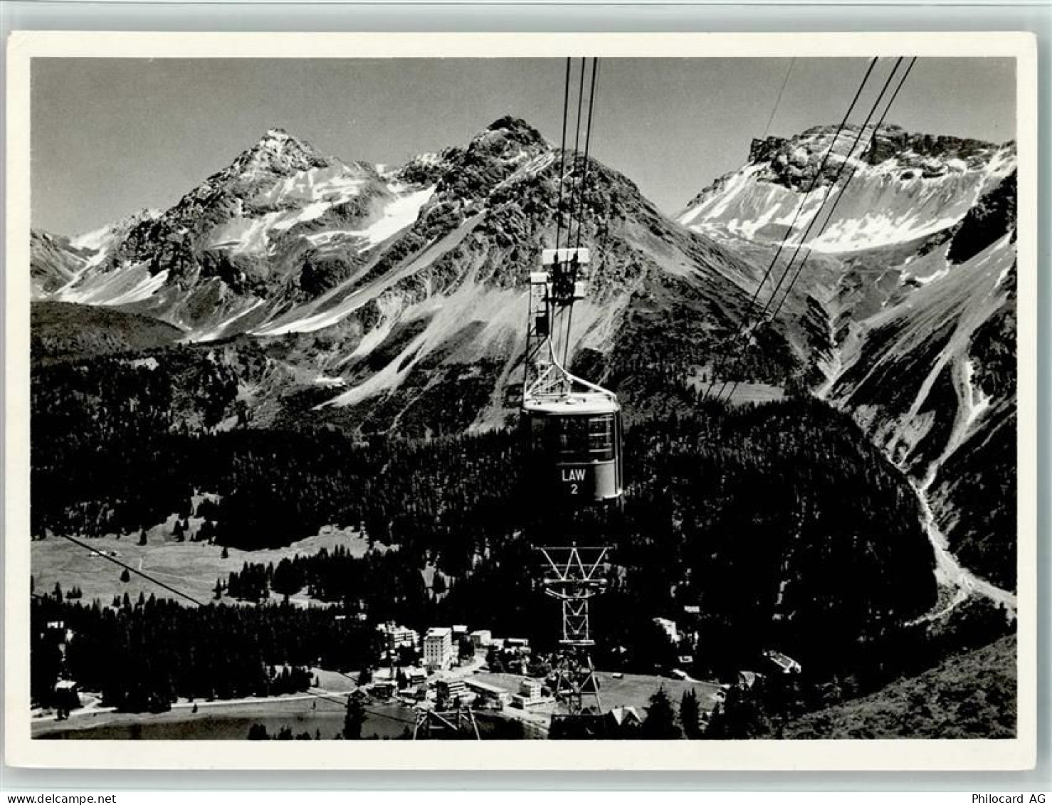 7050 Arosa - Luftseilbahn Arosa Weisshorn 1. Sektion - 10156196