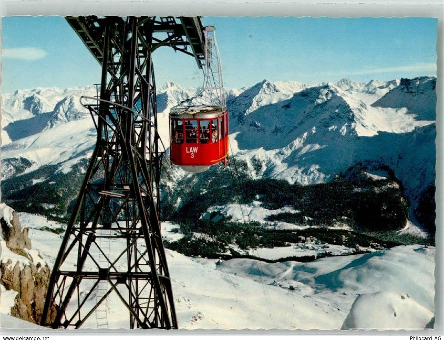 7050 Arosa Winter Seilbahn Arosa-Weißhorn - 38223159