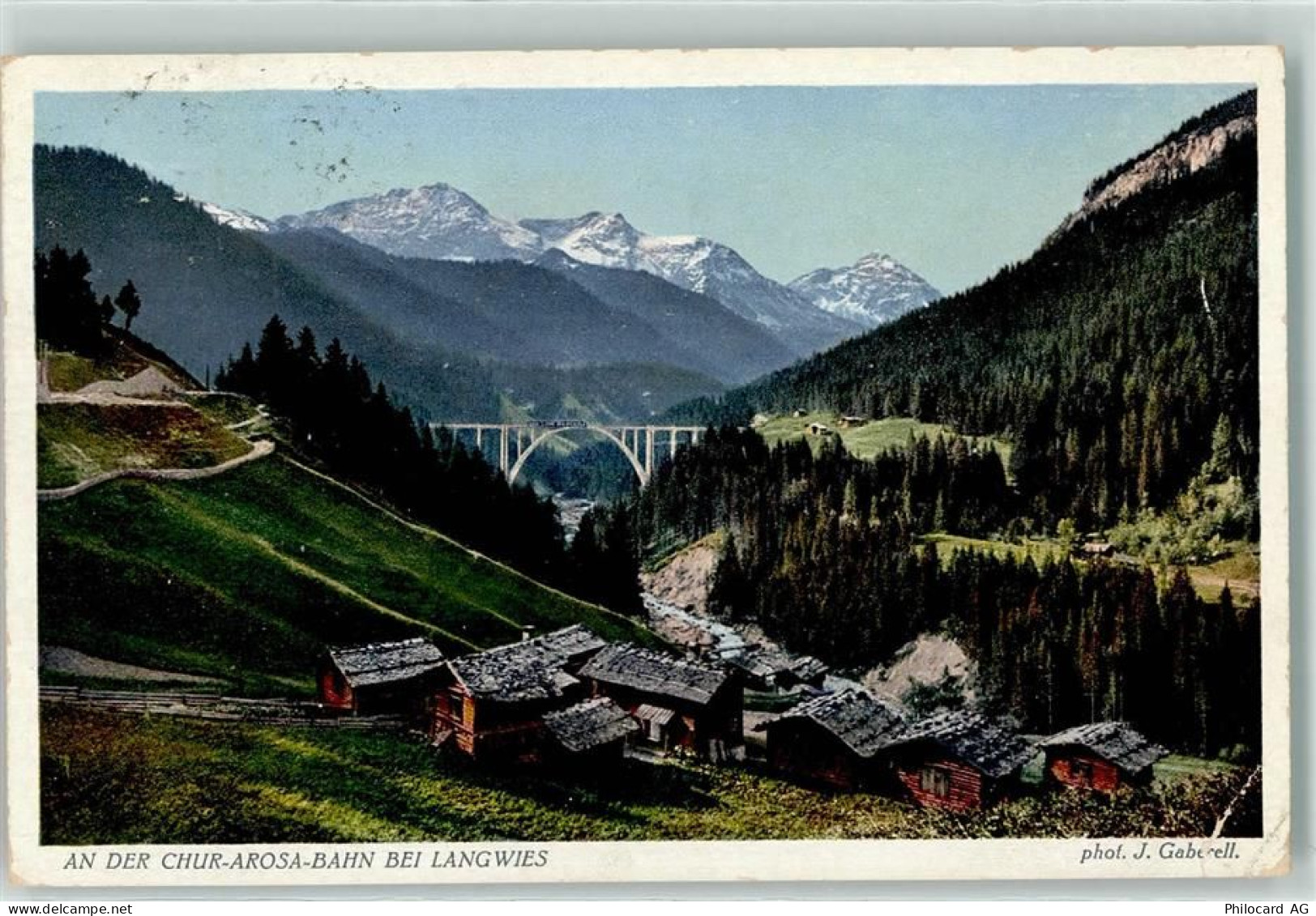 7057 Langwies Gebrauchsspuren Viadukt Chalets - 10613690